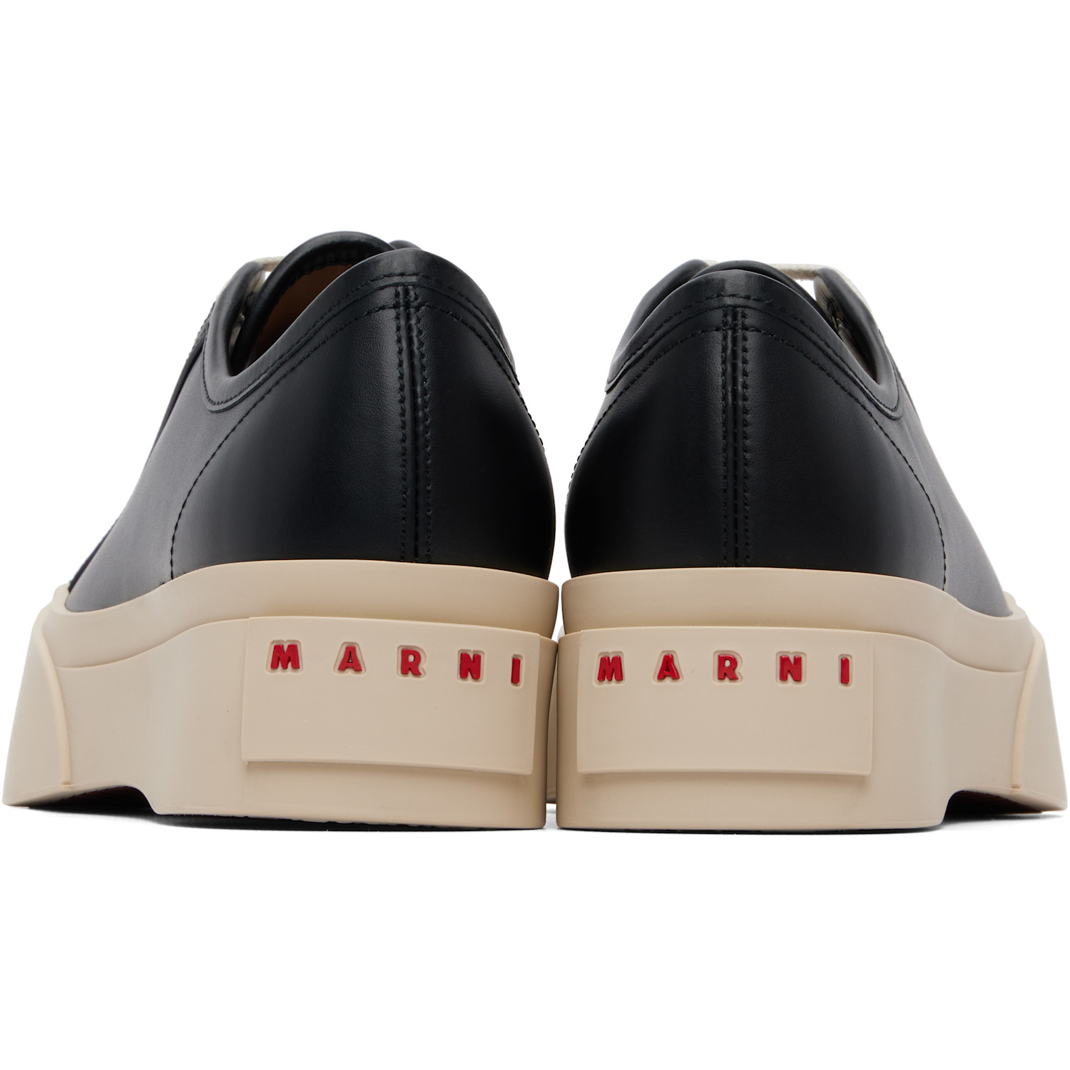  Marni Black Pablo Low-top Lace-up Sneakers 
