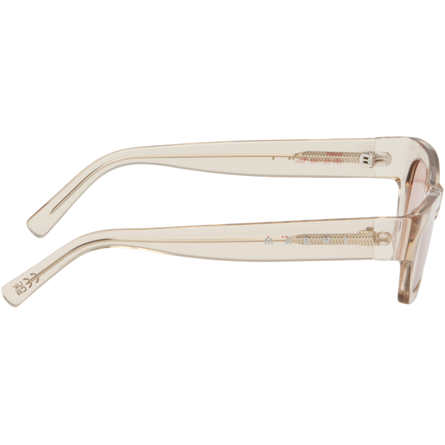  Marni Beige Retrosuperfuture Edition Haicli Sunglasses 