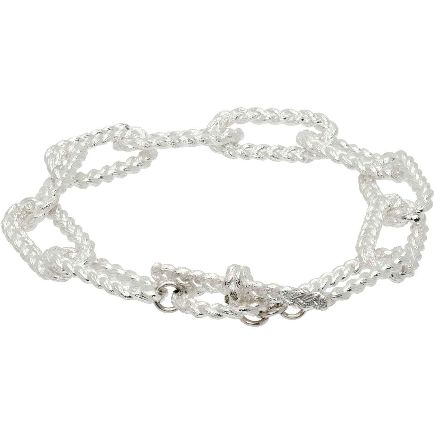  Bleue Burnham Braided Link Bracelet 