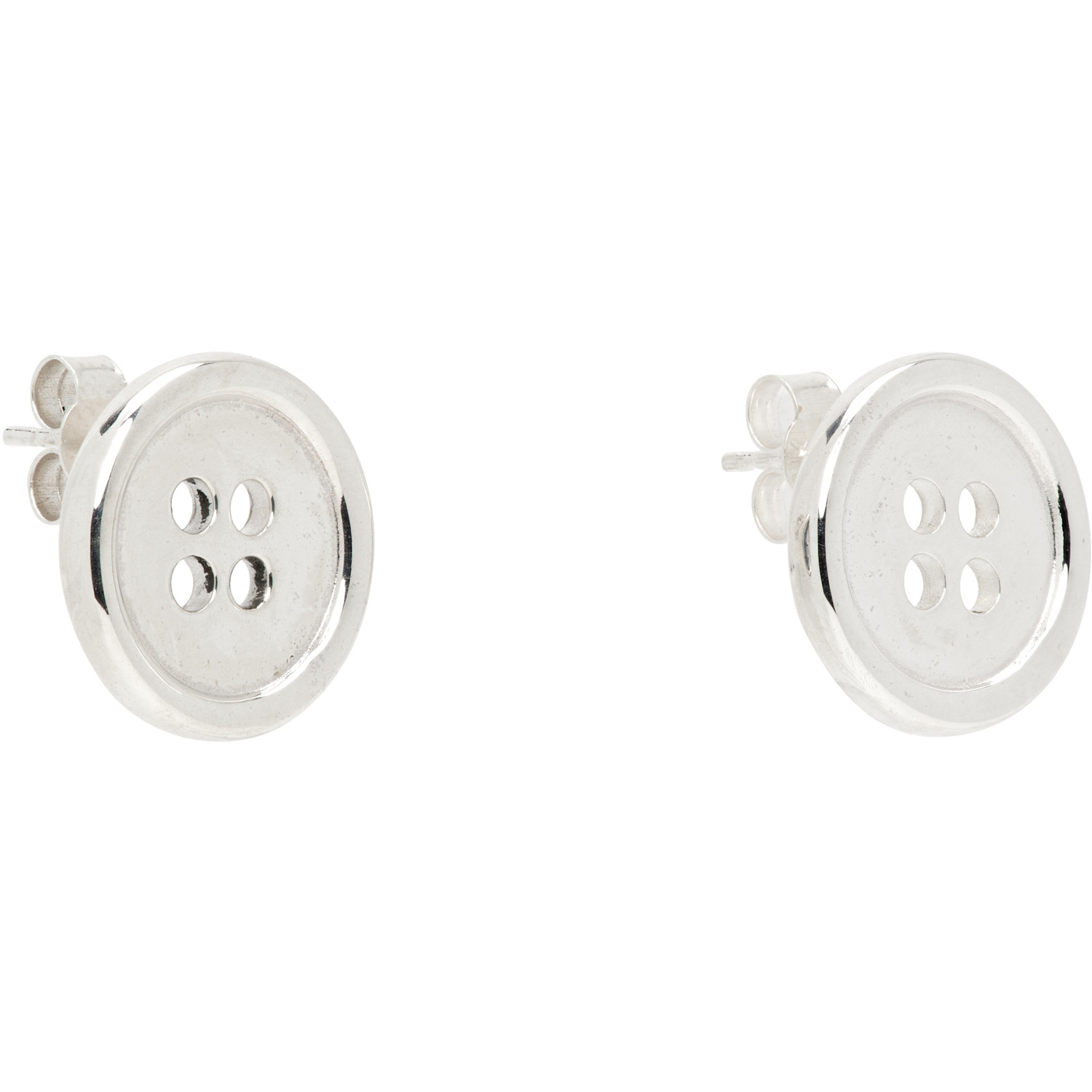  Bleue Burnham Impressions Button Earrings 