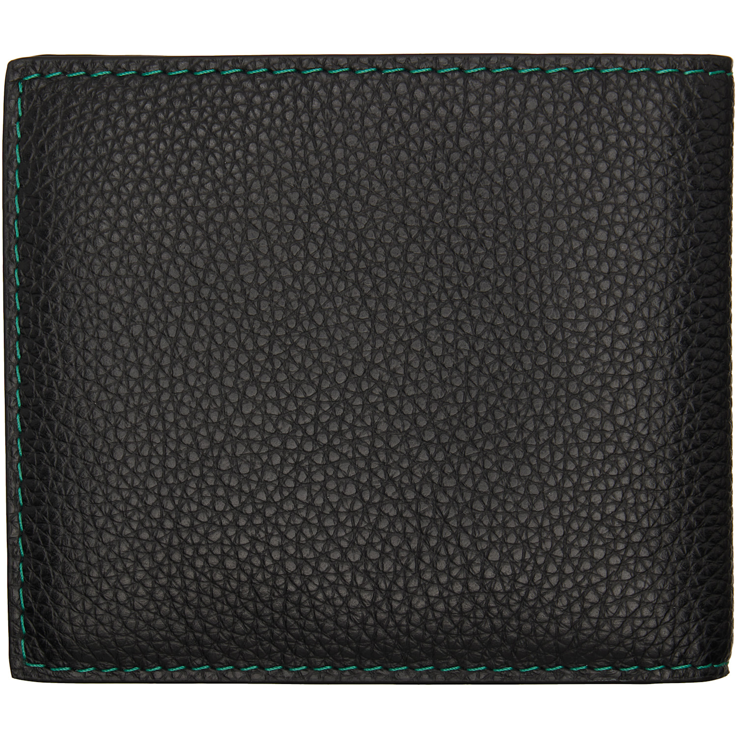  Marni Black Contrast Stitching Leather Bifold Wallet 