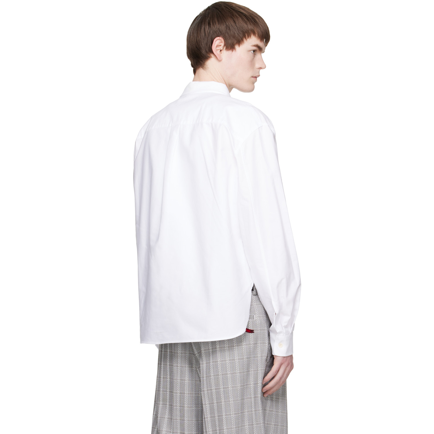  Marni White Cotton Oxford Shirt 