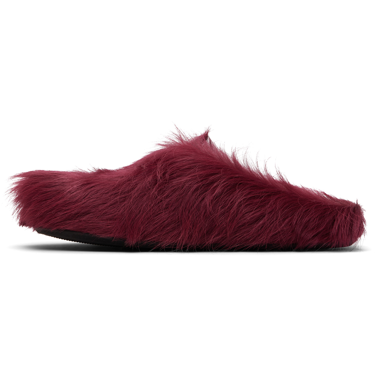  Marni Red Fussbett Sabot Slip-on Loafers 