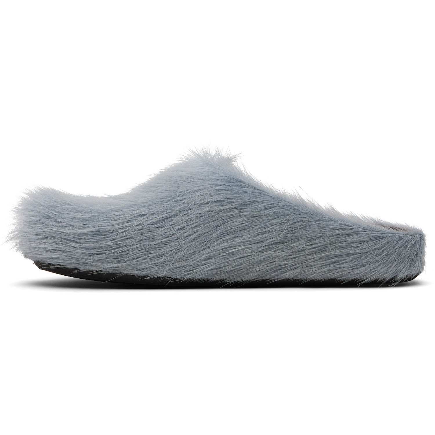  Marni Blue Fussbett Sabot Slip-on Loafers 