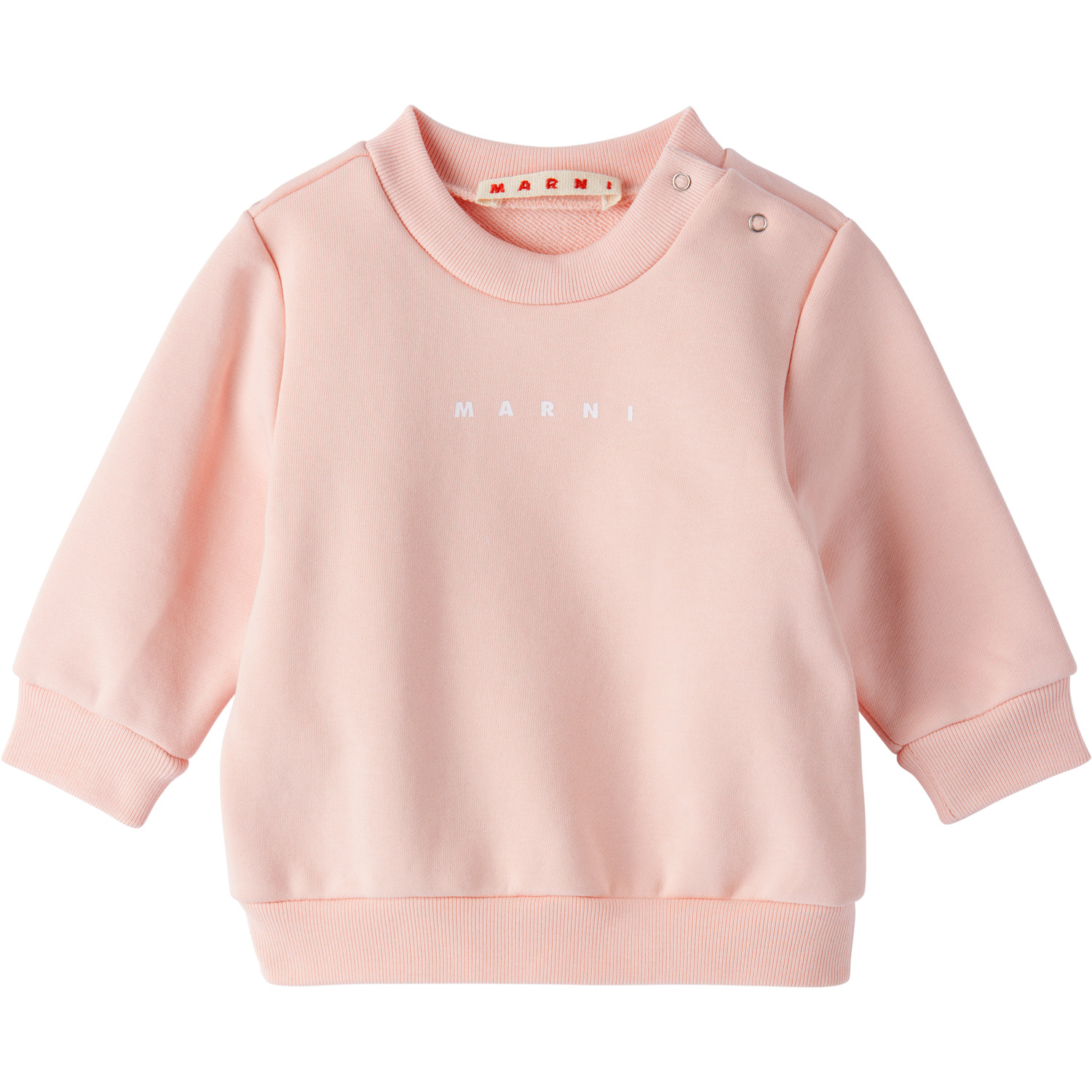  Marni Baby Pink Fleece Sweatsuit 