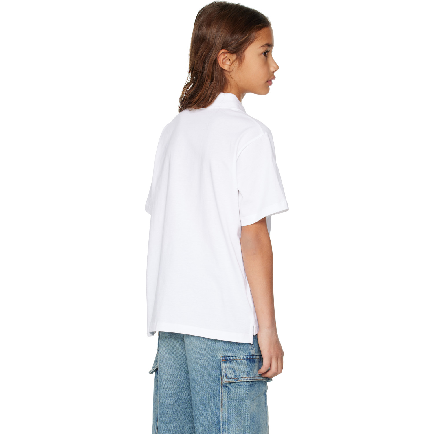  Marni Kids White Cotton Polo 