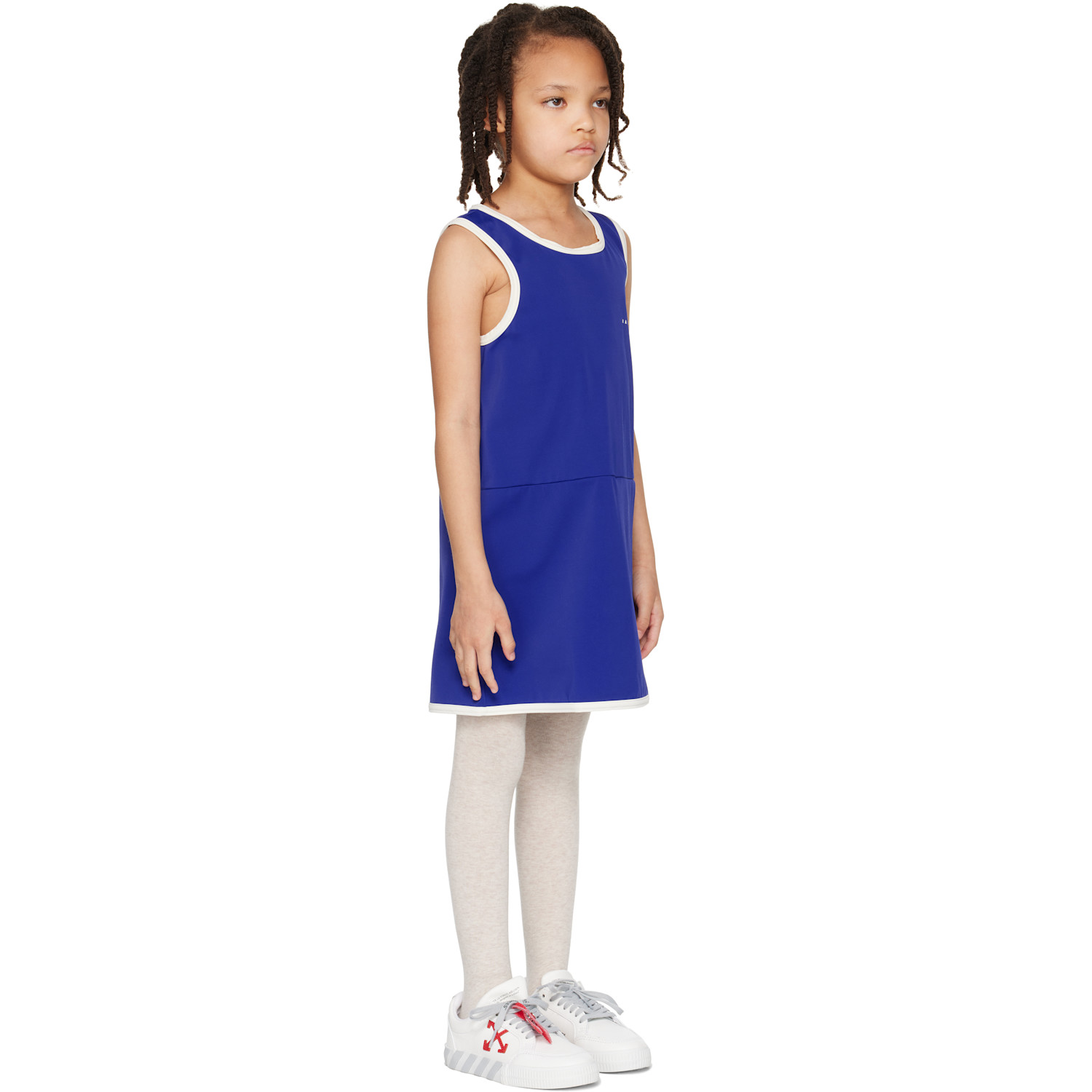  Marni Kids Blue Sleeveless Swim Cover-up Dress 