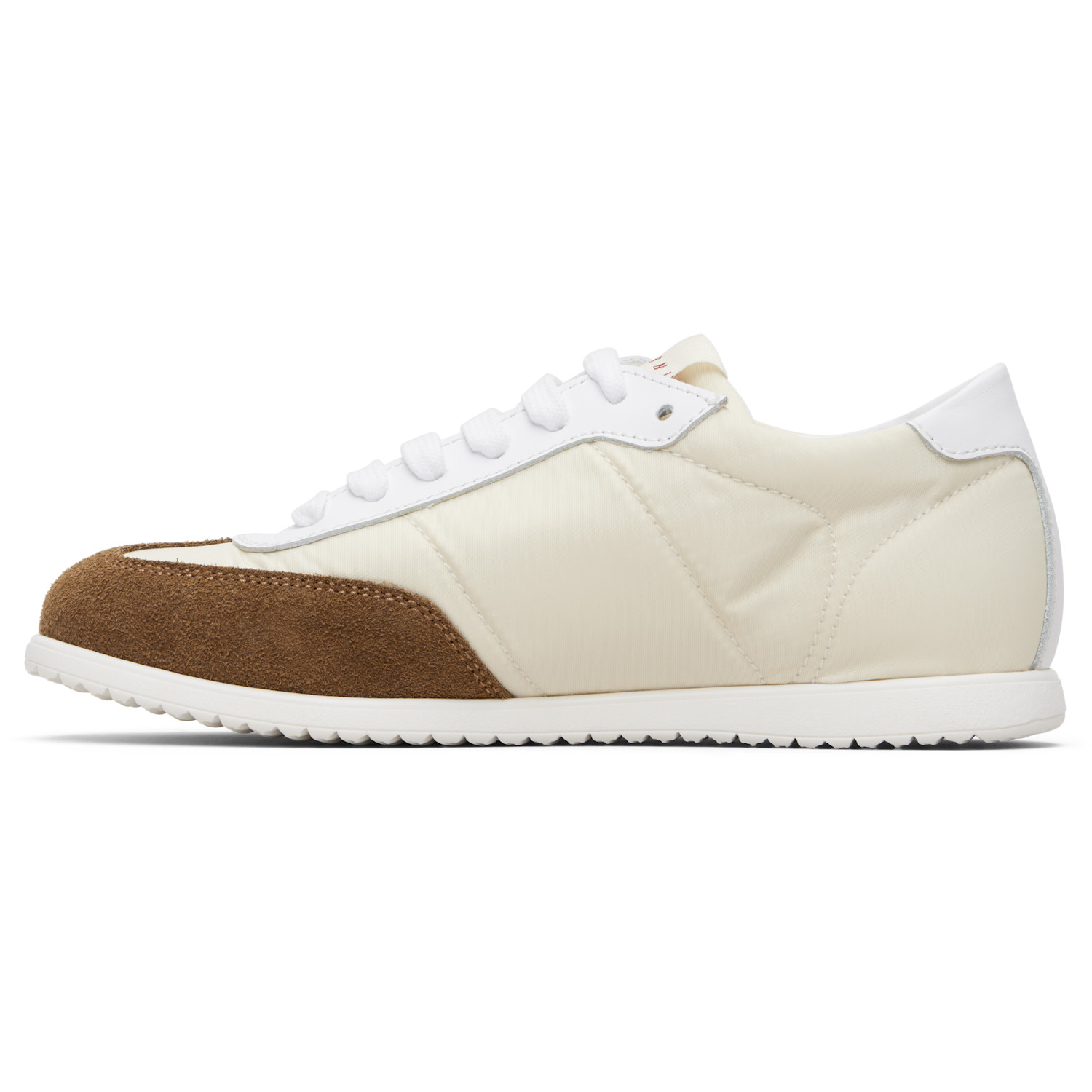  Marni Kids Off-white Taffeta Sneakers 