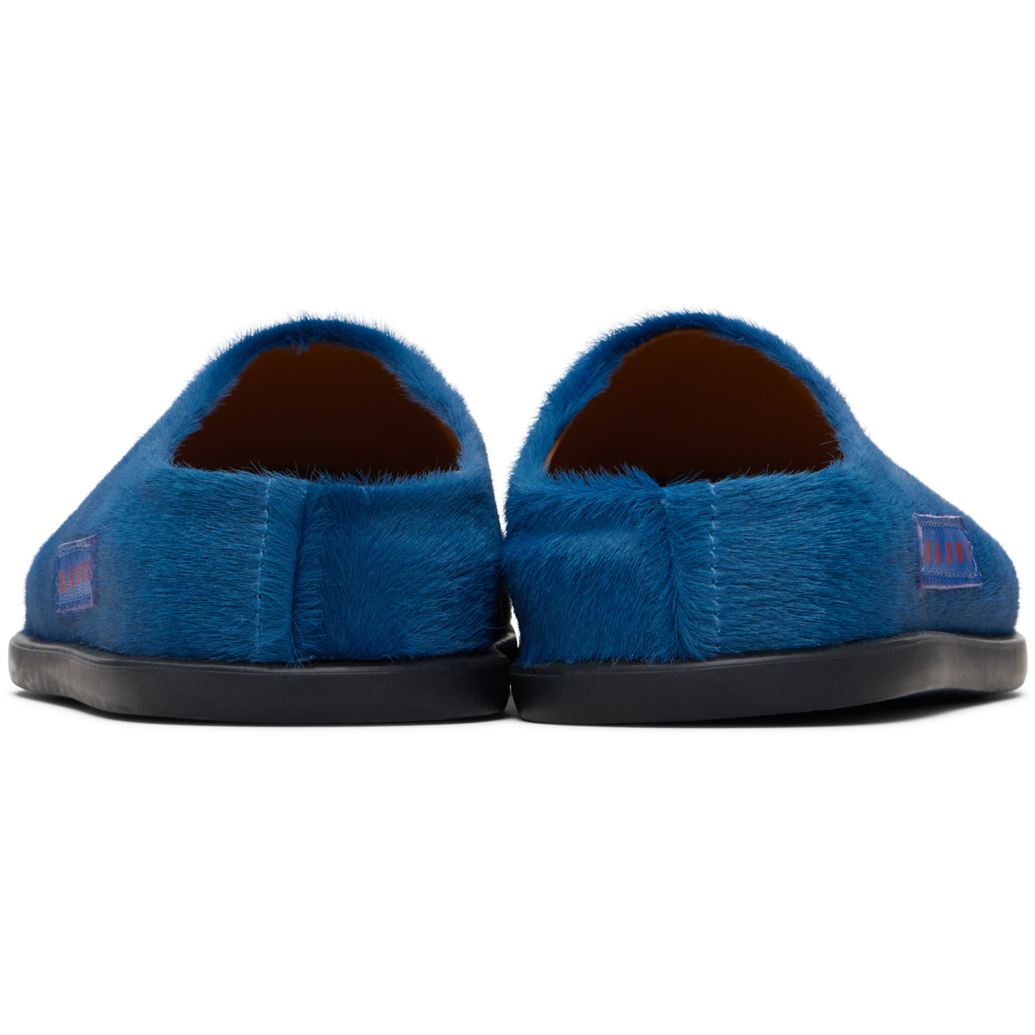  Marni Kids Blue Fussbett Slip-on Loafers 