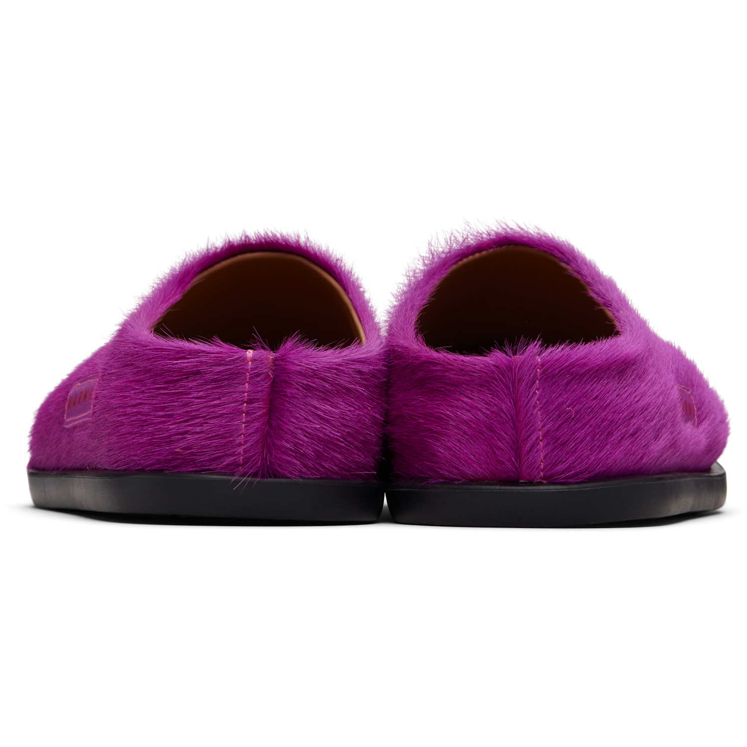  Marni Kids Purple Fussbett Slip-on Loafers 