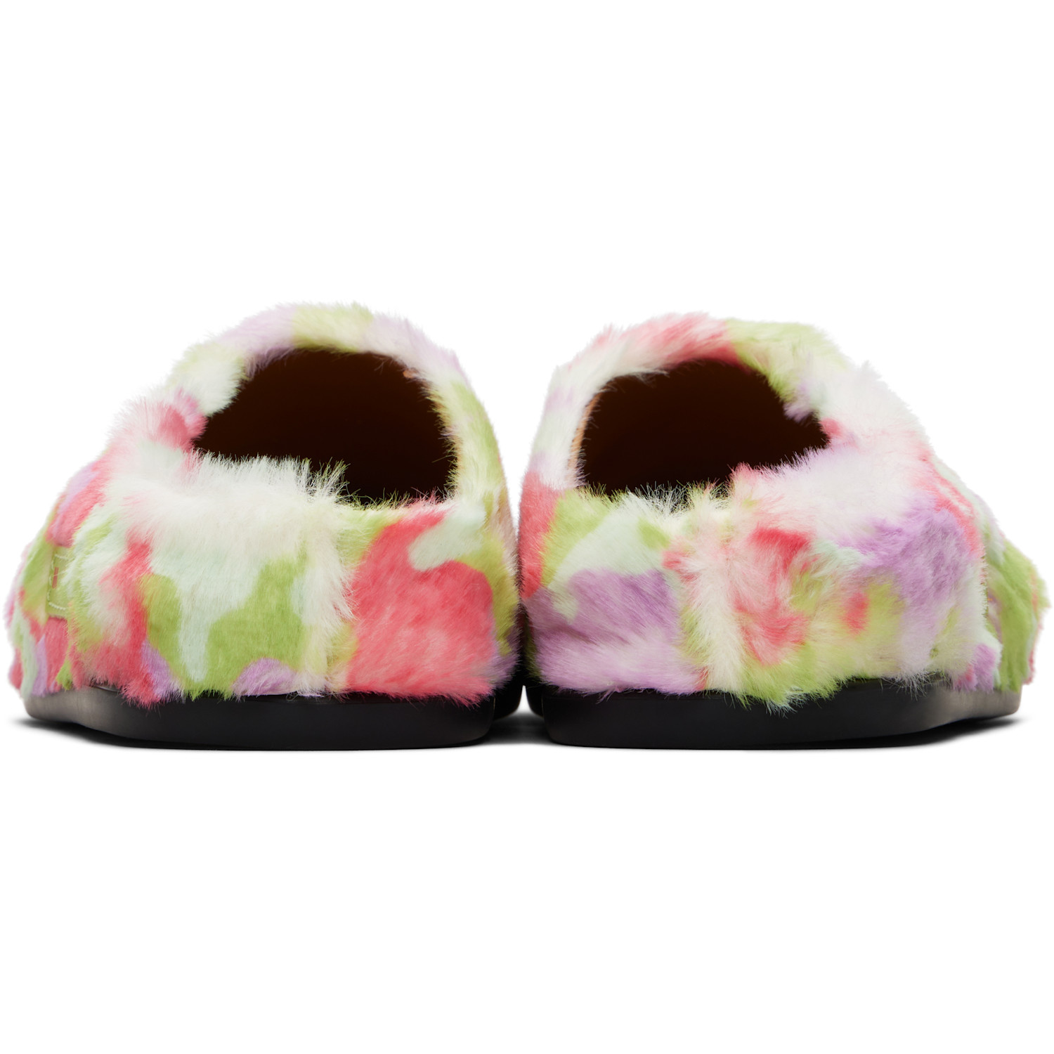  Marni Ssense Exclusive Kids Multicolor Fussbett Slip-on Loafers 