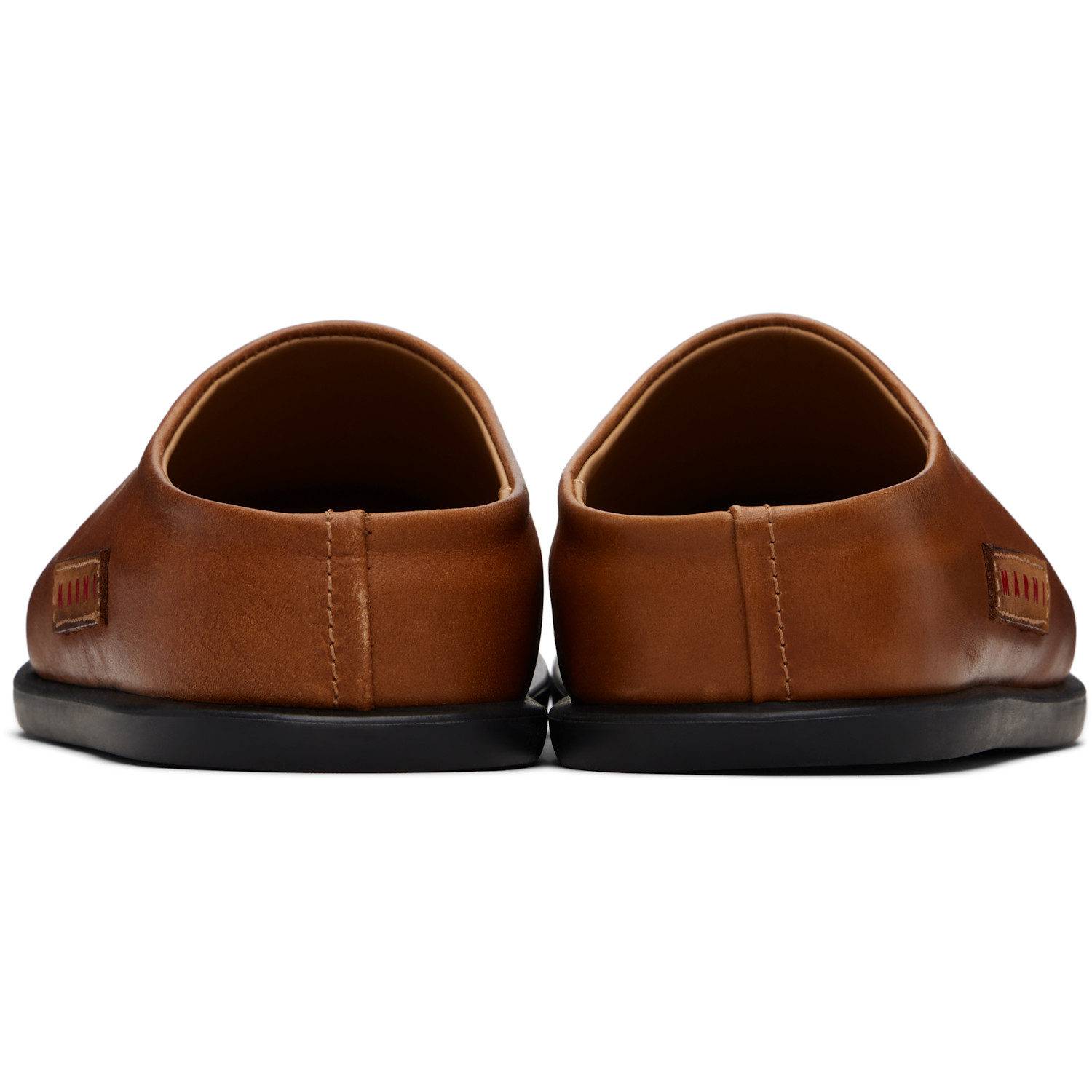  Marni Ssense Exclusive Kids Brown Fussbett Slip-on Loafers 