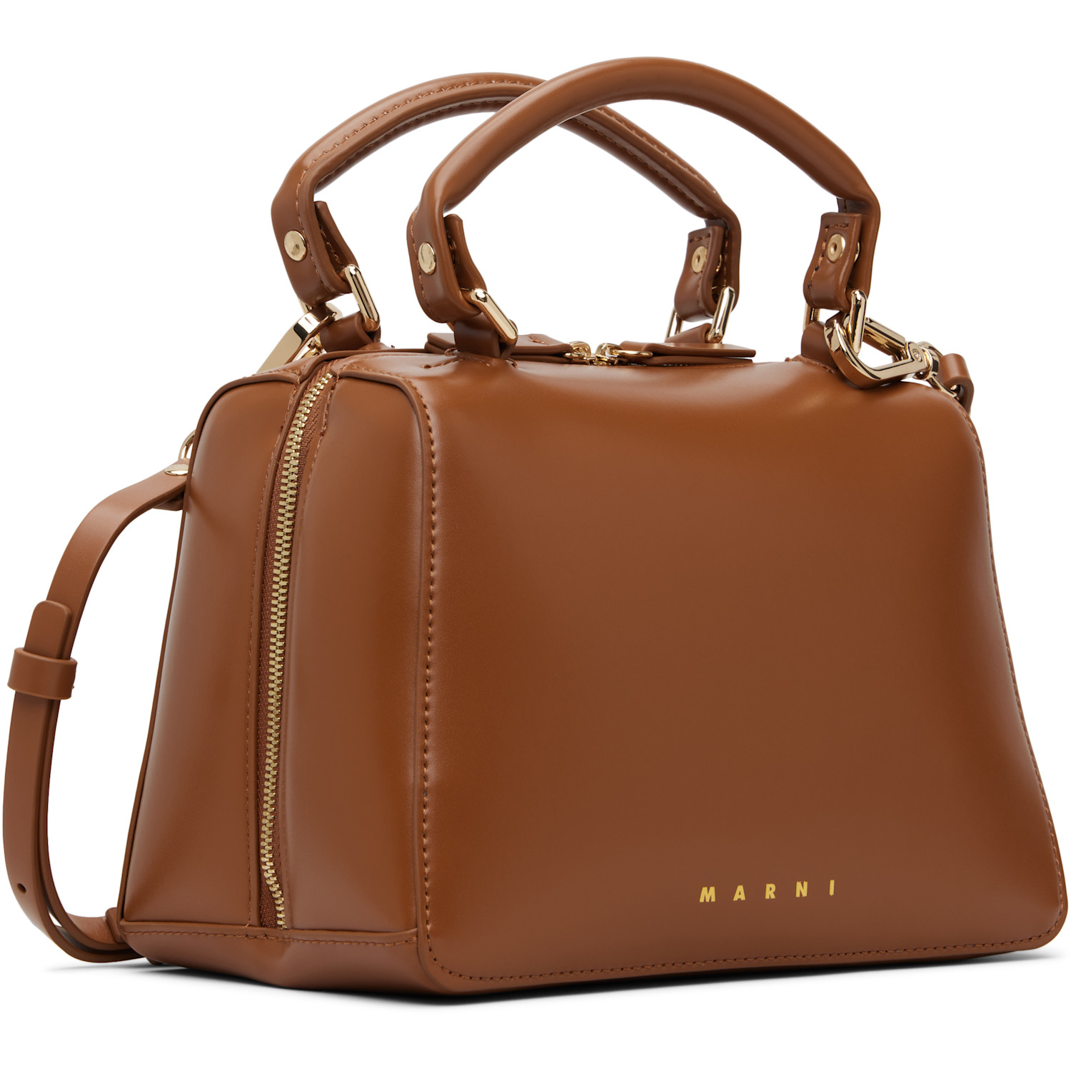  Marni Kids Brown School Bag 
