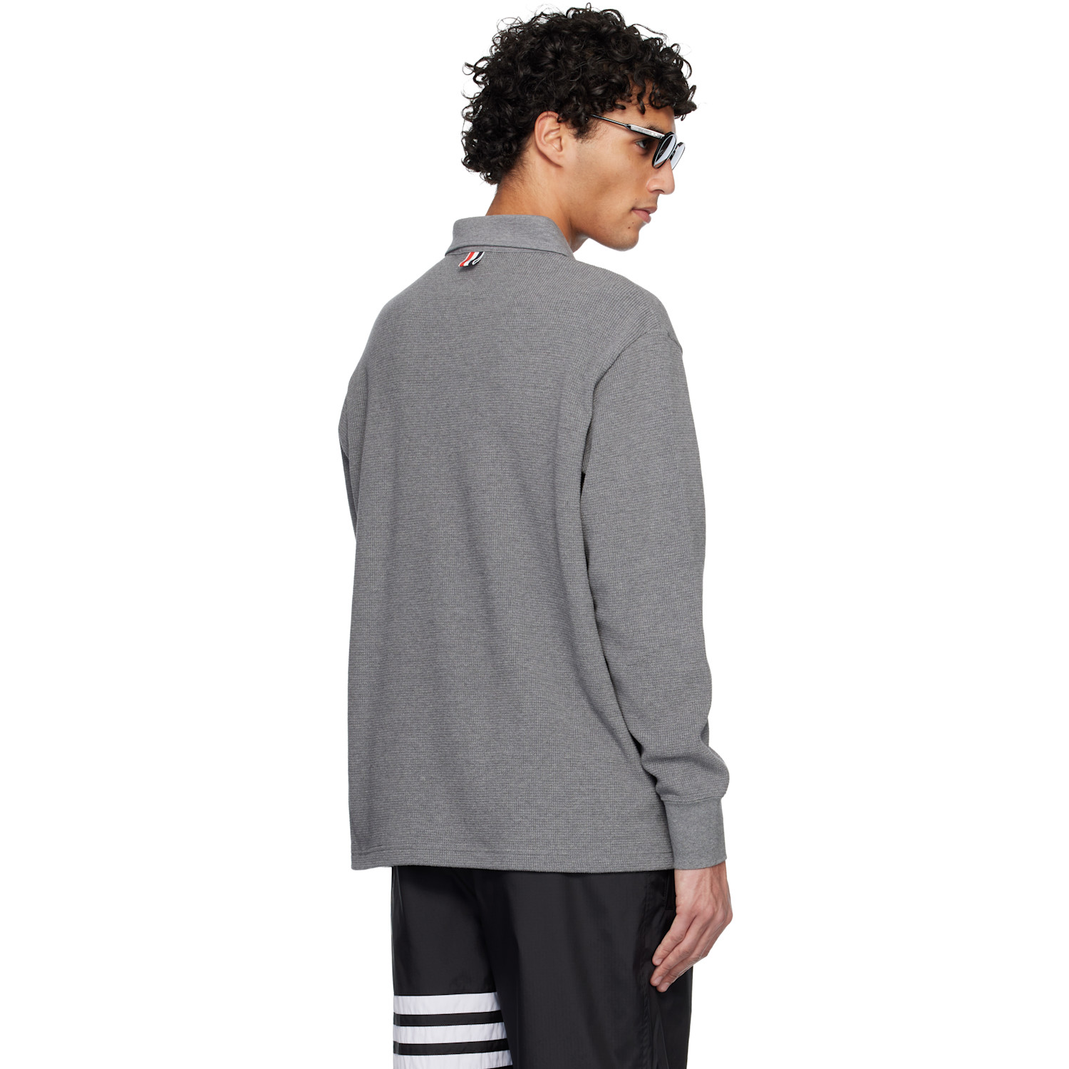  Thom Browne Gray Rugby Polo 