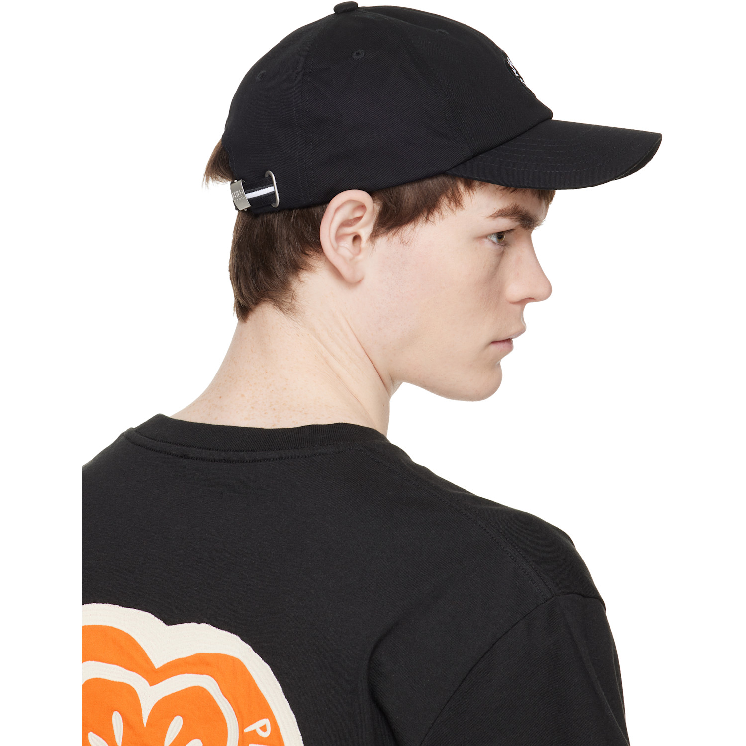  Kenzo Black Kenzo Paris 'boke Flower 2.0' Embroidered Cap 