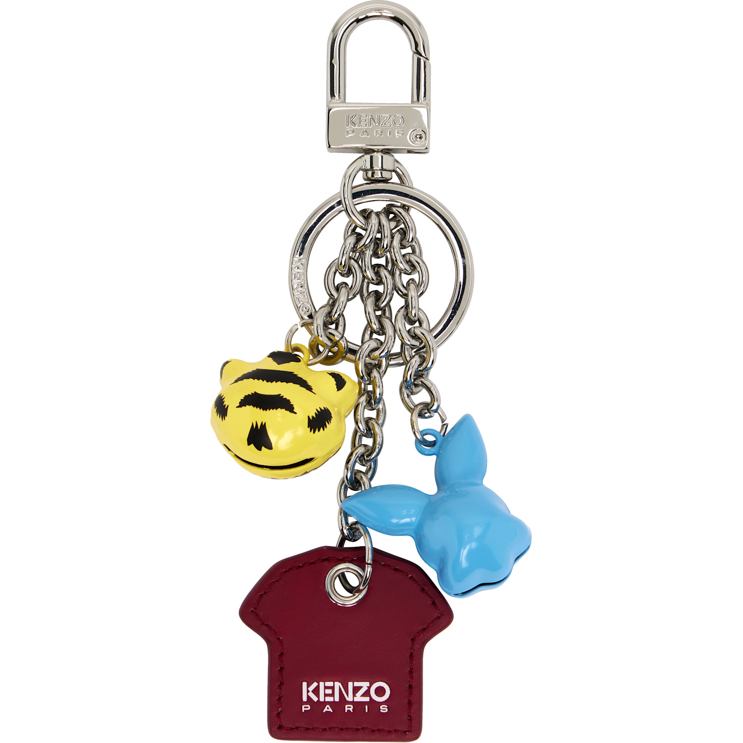  Kenzo Multicolor Kenzo Paris 'kenzo Cartoon' Multi Charm Keychain 