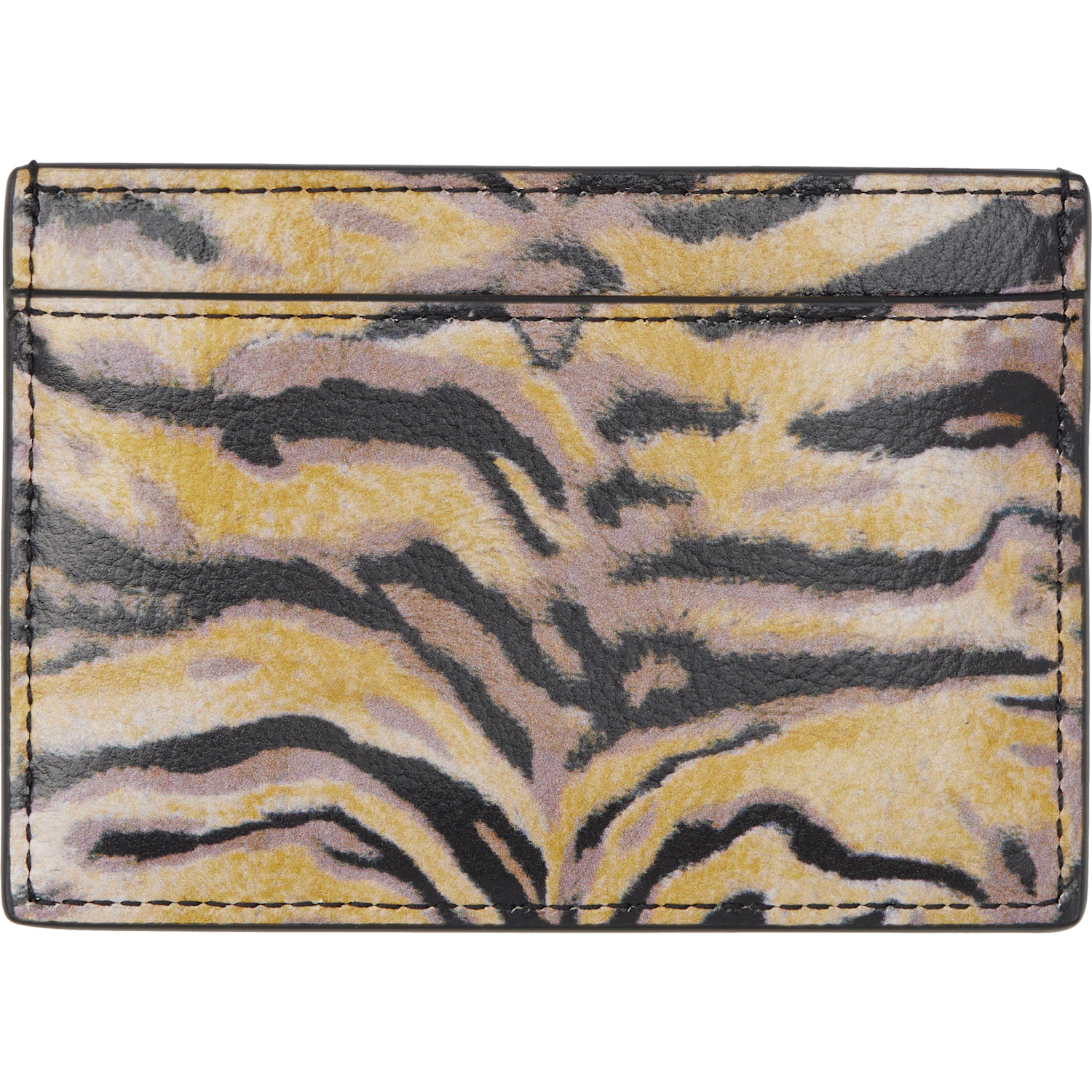  Kenzo Yellow Kenzo Paris 'kenzo Tiger' Card Holder 