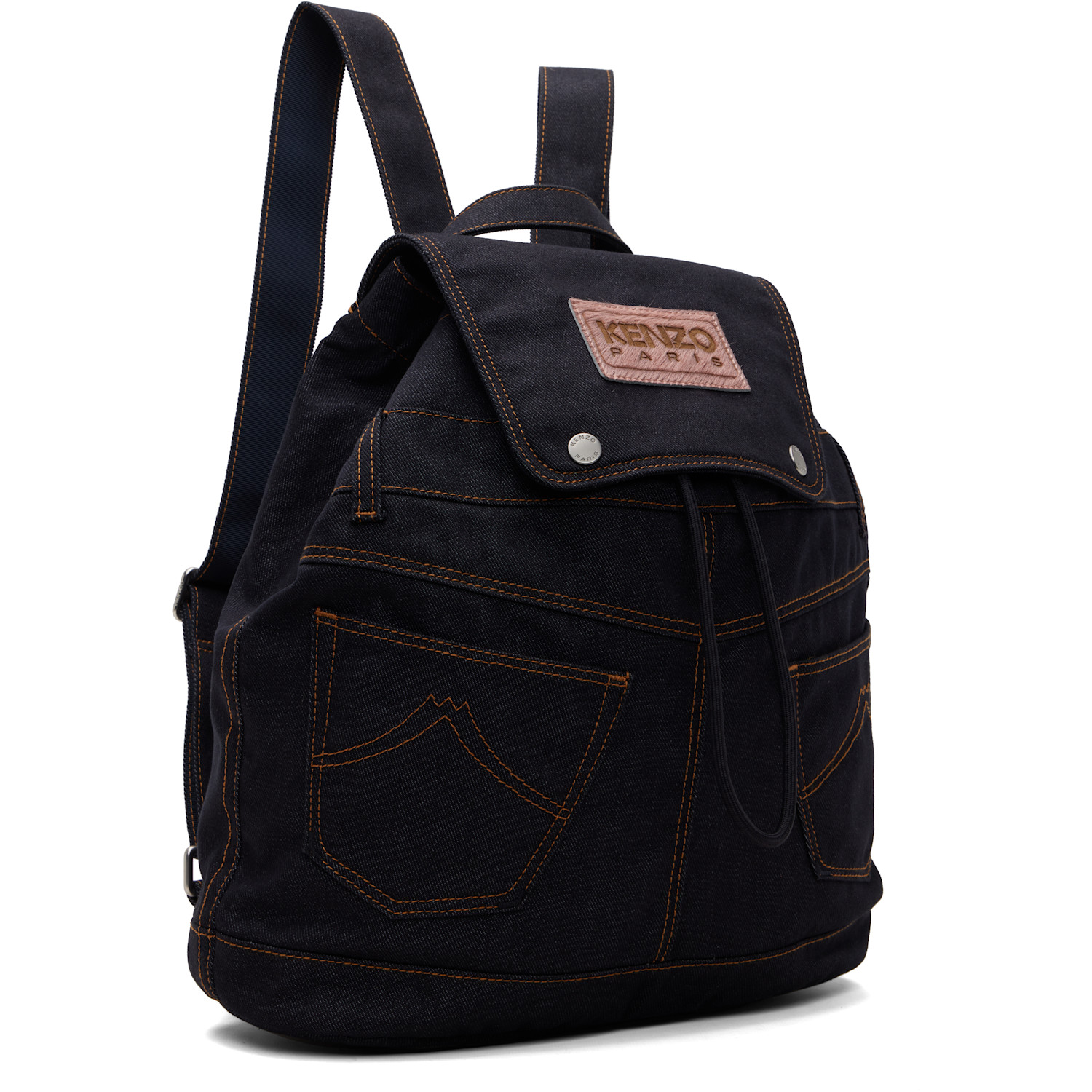  Kenzo Navy Kenzo Paris 'kenzo Five Pockets' Backpack 