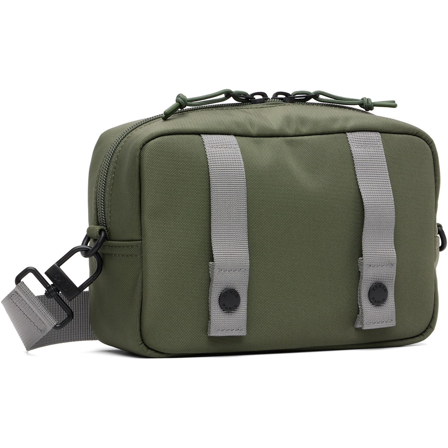  Kenzo Khaki Kenzo Paris Crossbody Bag 