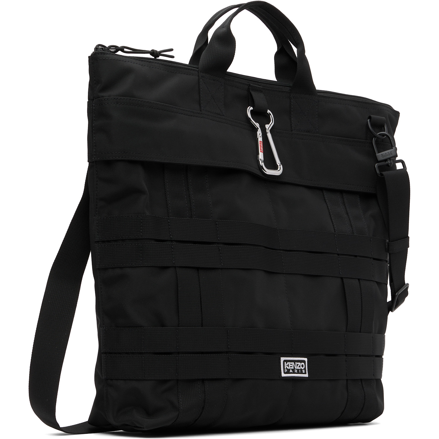  Kenzo Black Kenzo Paris Canvas Tote 