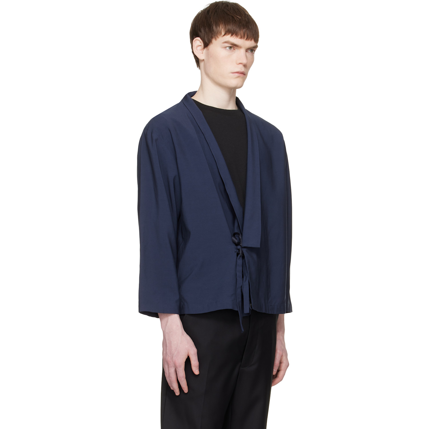 Kenzo Navy Kenzo Paris Kimono Jacket 