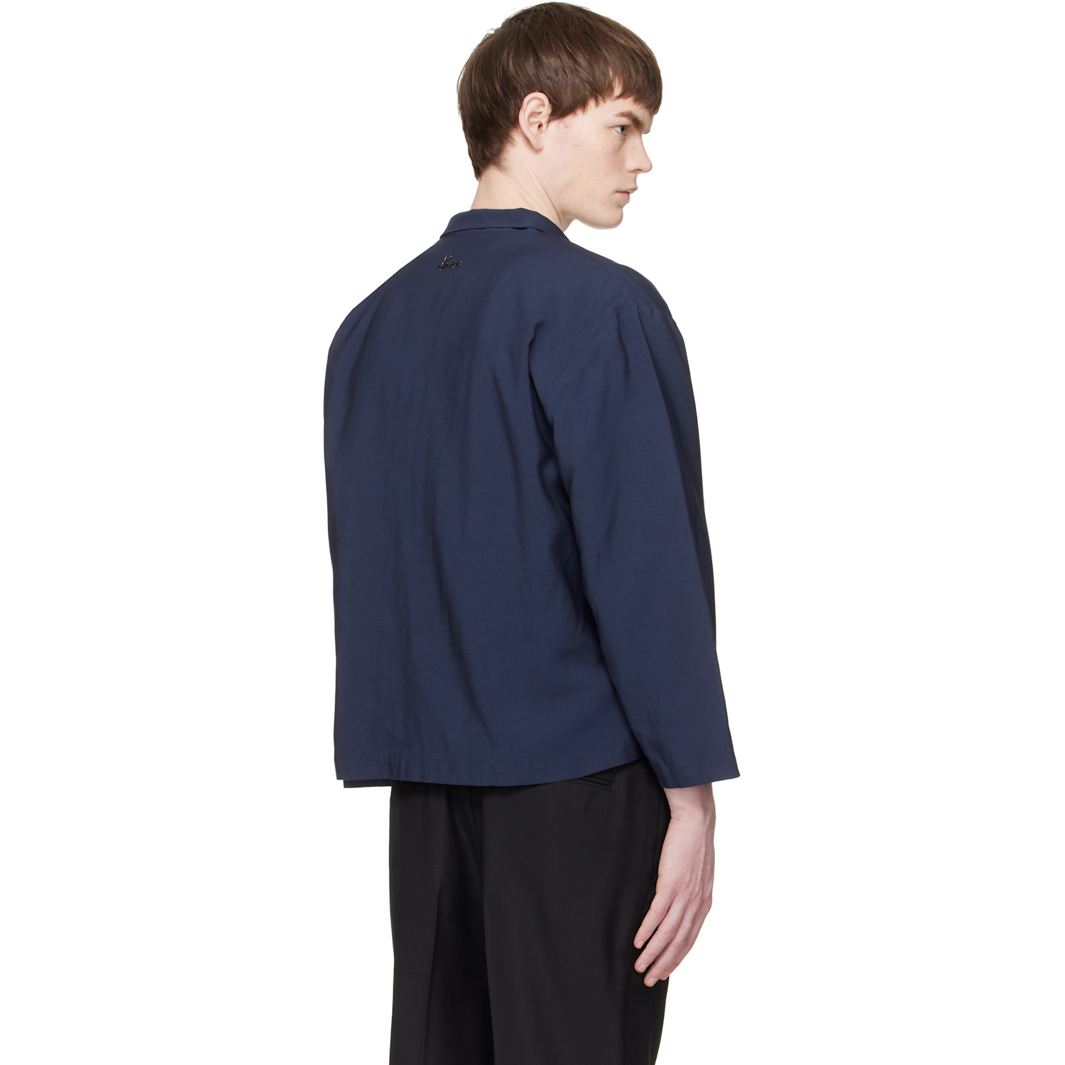  Kenzo Navy Kenzo Paris Kimono Jacket 