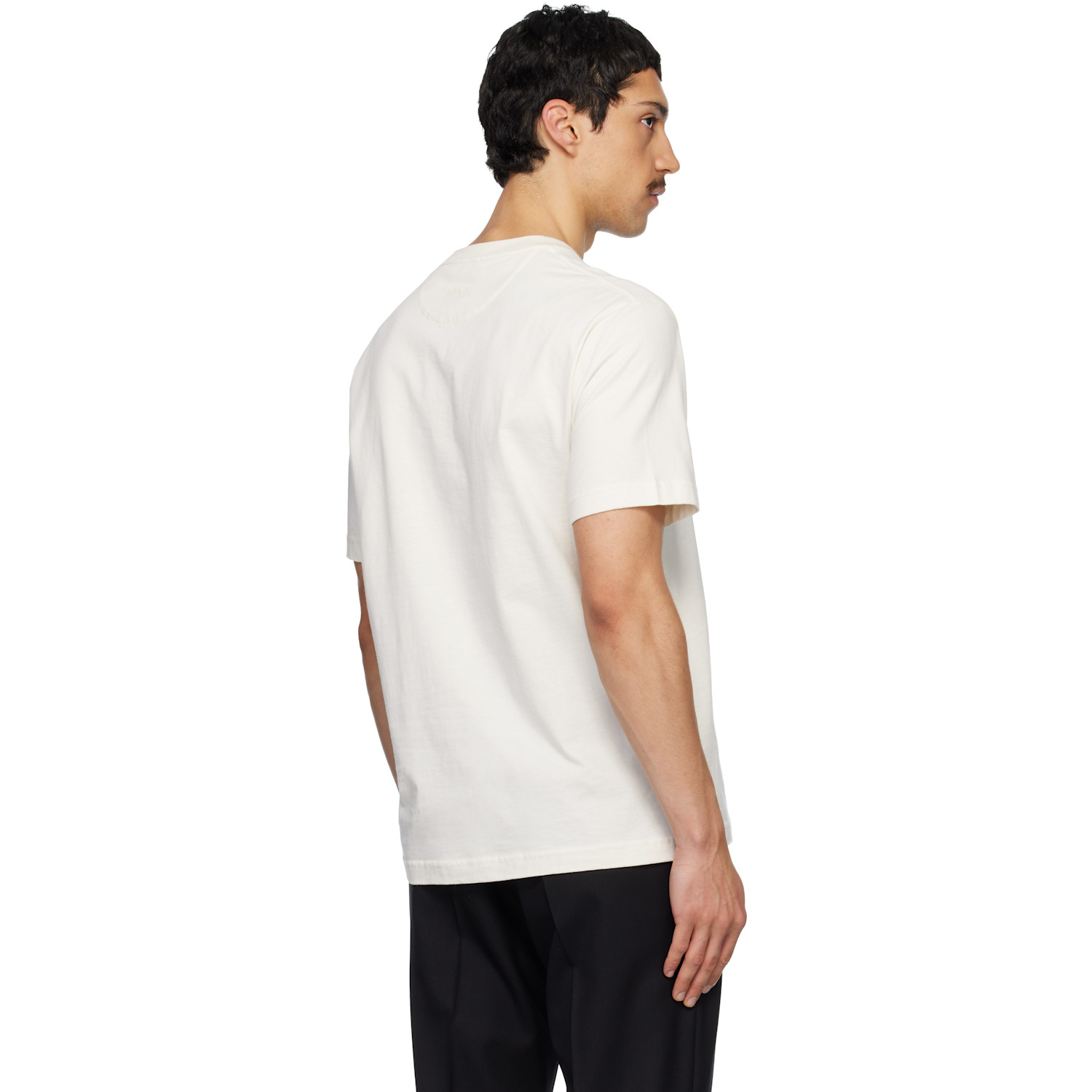  Kenzo Off-white Kenzo Paris 'boke Flower' Embroidered T-shirt 
