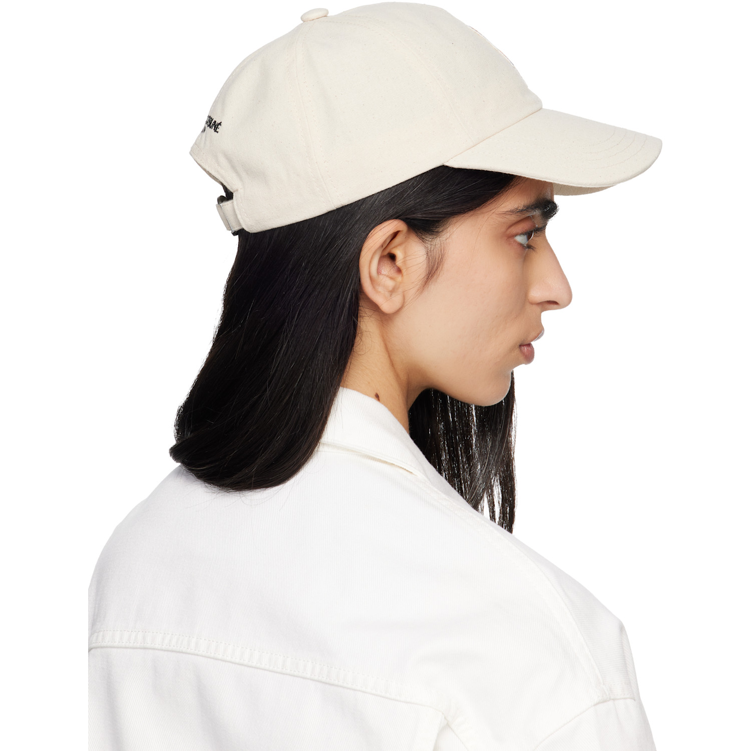  Maison Kitsuné Beige Dressed Fox Cap 