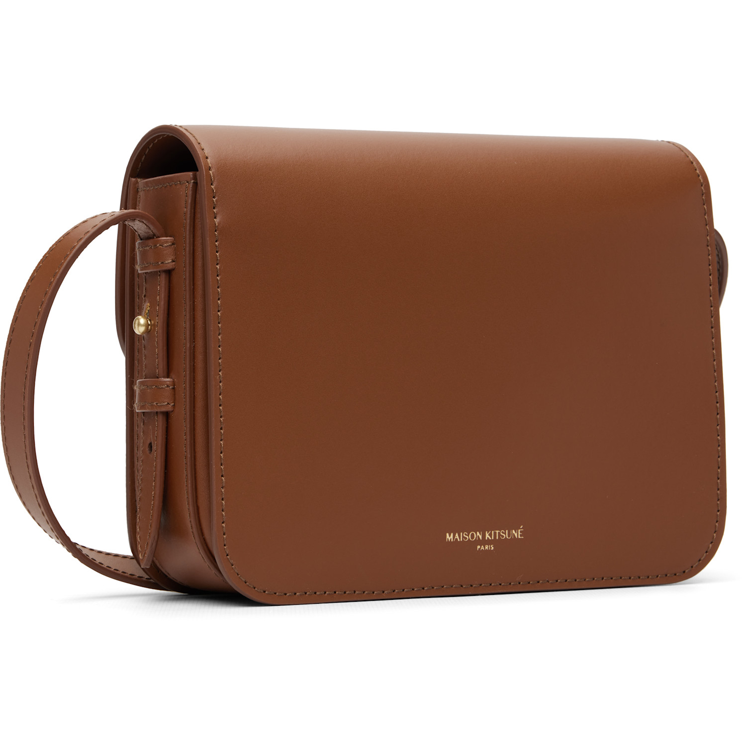  Maison Kitsuné Tan Edie Bag 
