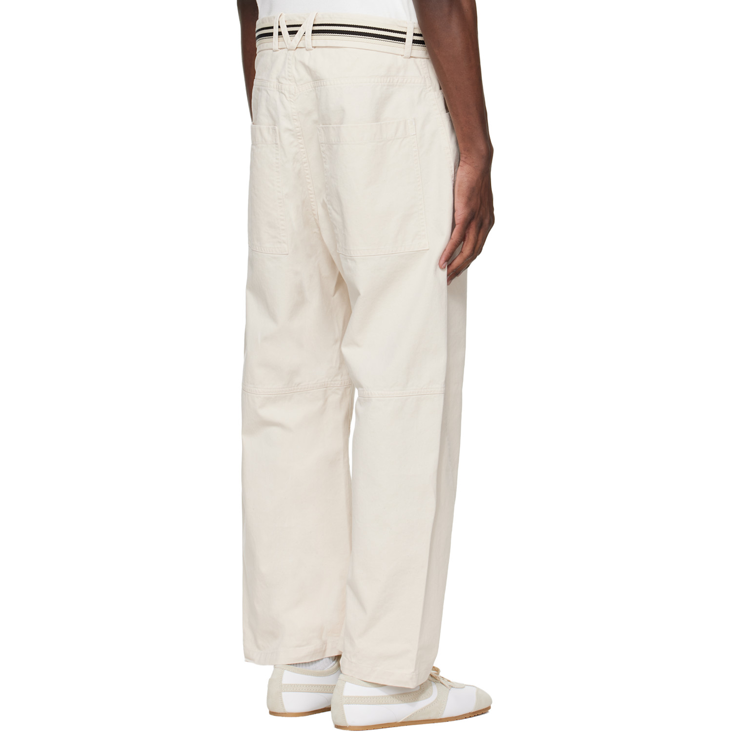  Mordecai Off-white Pockets Trousers 