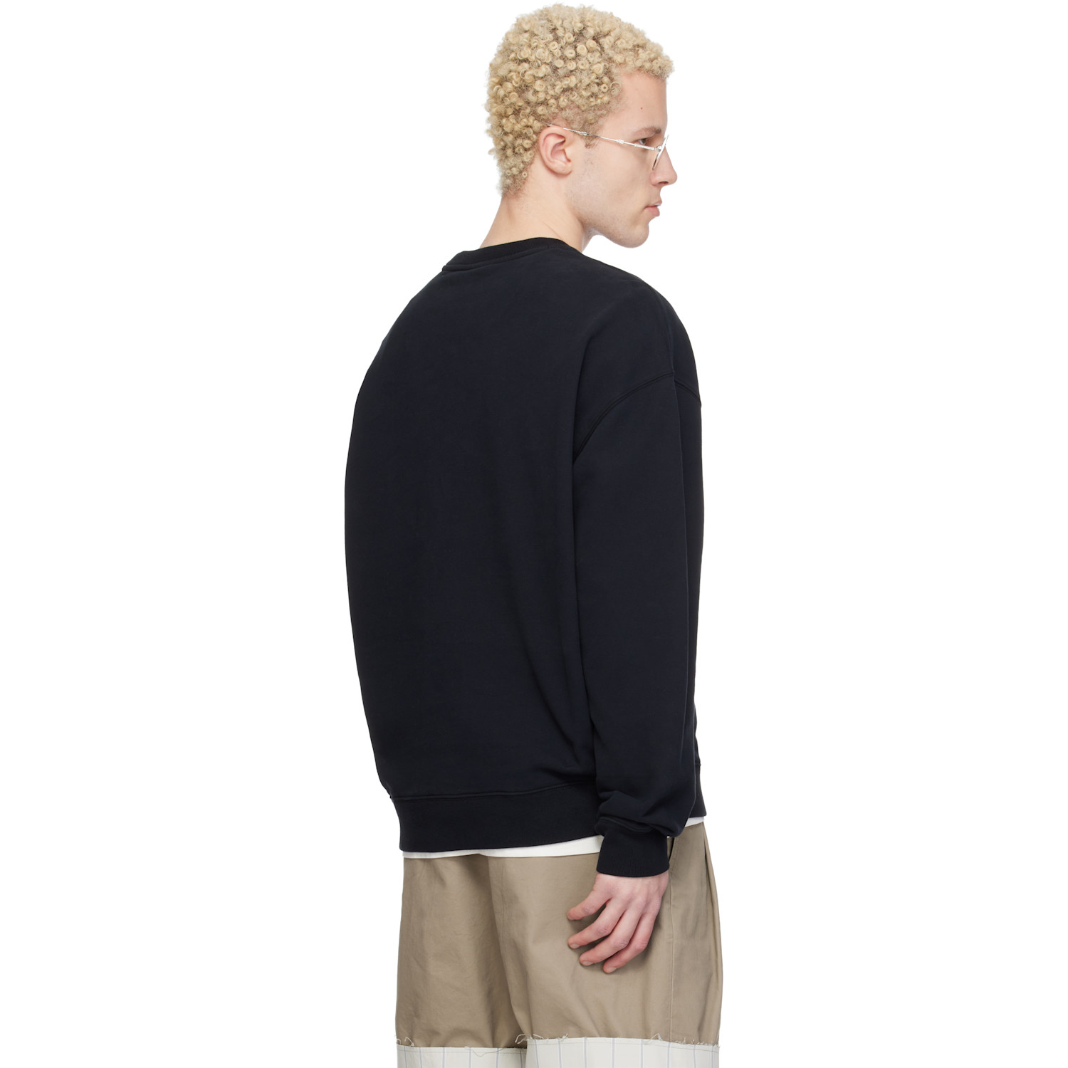  Maison Kitsuné Black 'café Kitsuné' Relax Sweatshirt 