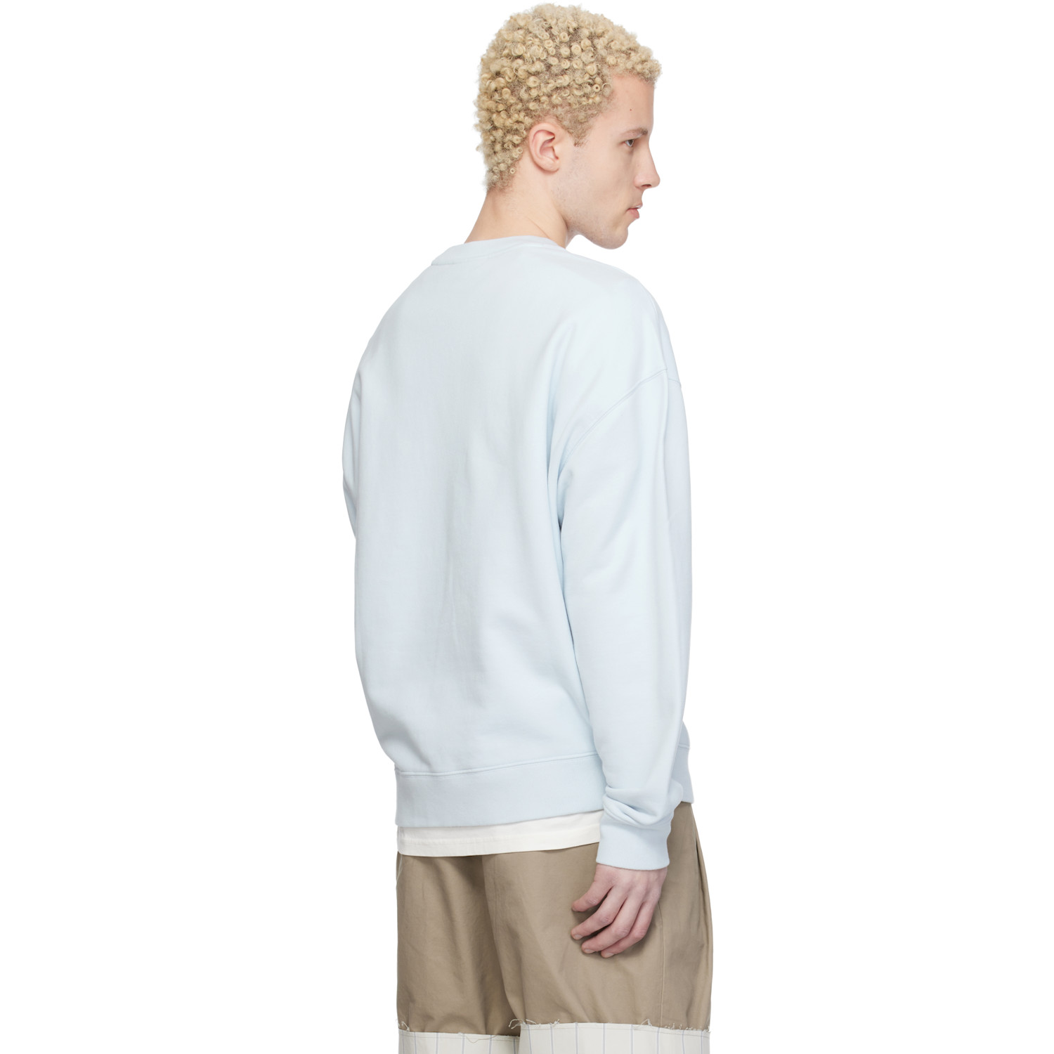  Maison Kitsuné Blue 'café Kitsuné' Relax Sweatshirt 