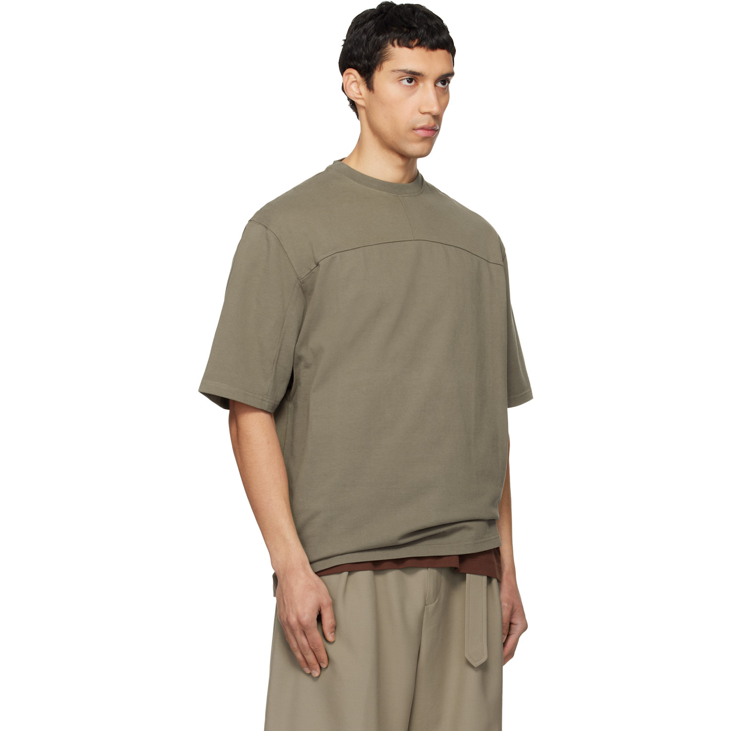  Mordecai Taupe Classic Fit T-shirt 