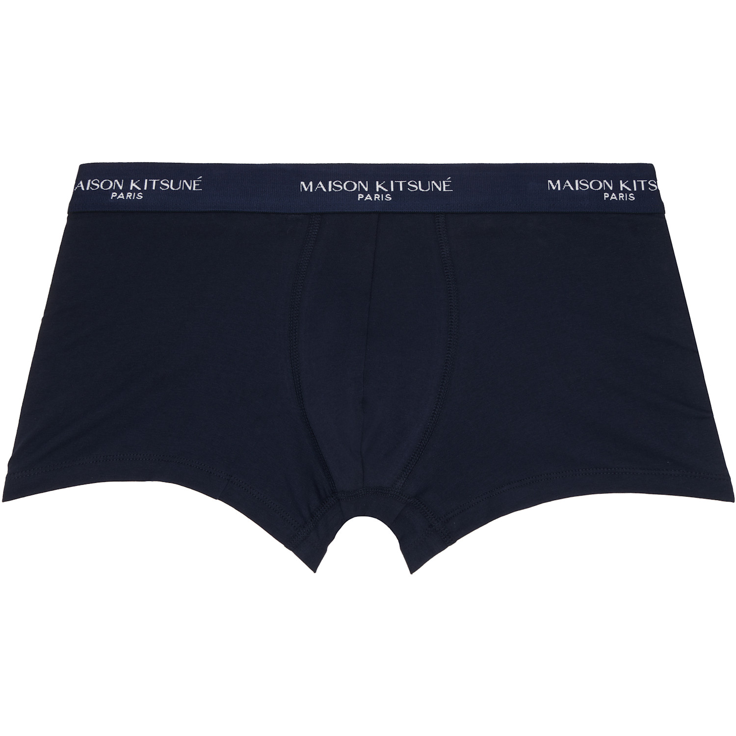  Maison Kitsuné Three-pack Multicolor Maison Kitsune Paris Boxer Briefs 