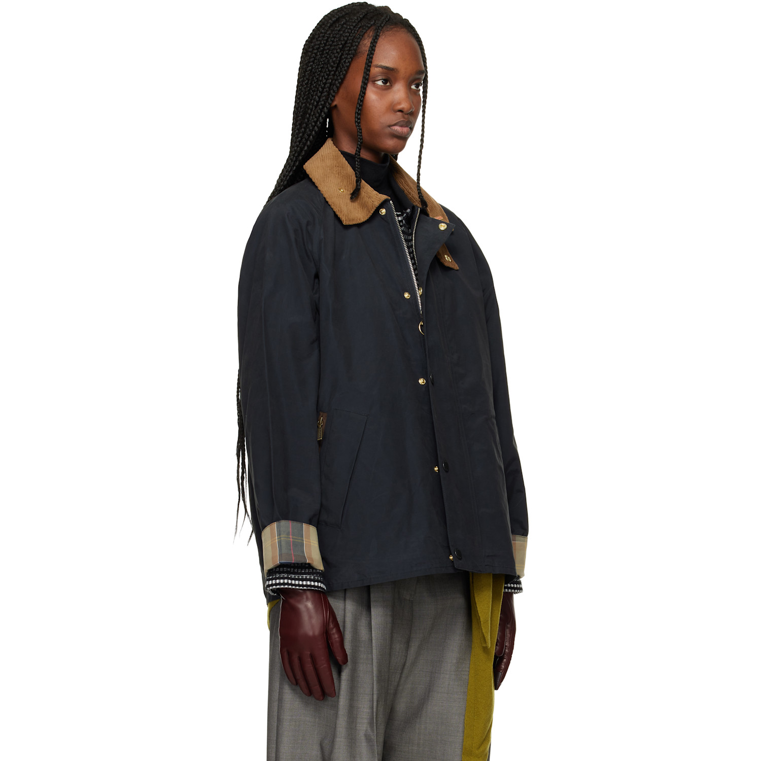  Barbour Navy Icons Transport Casual Jacket 