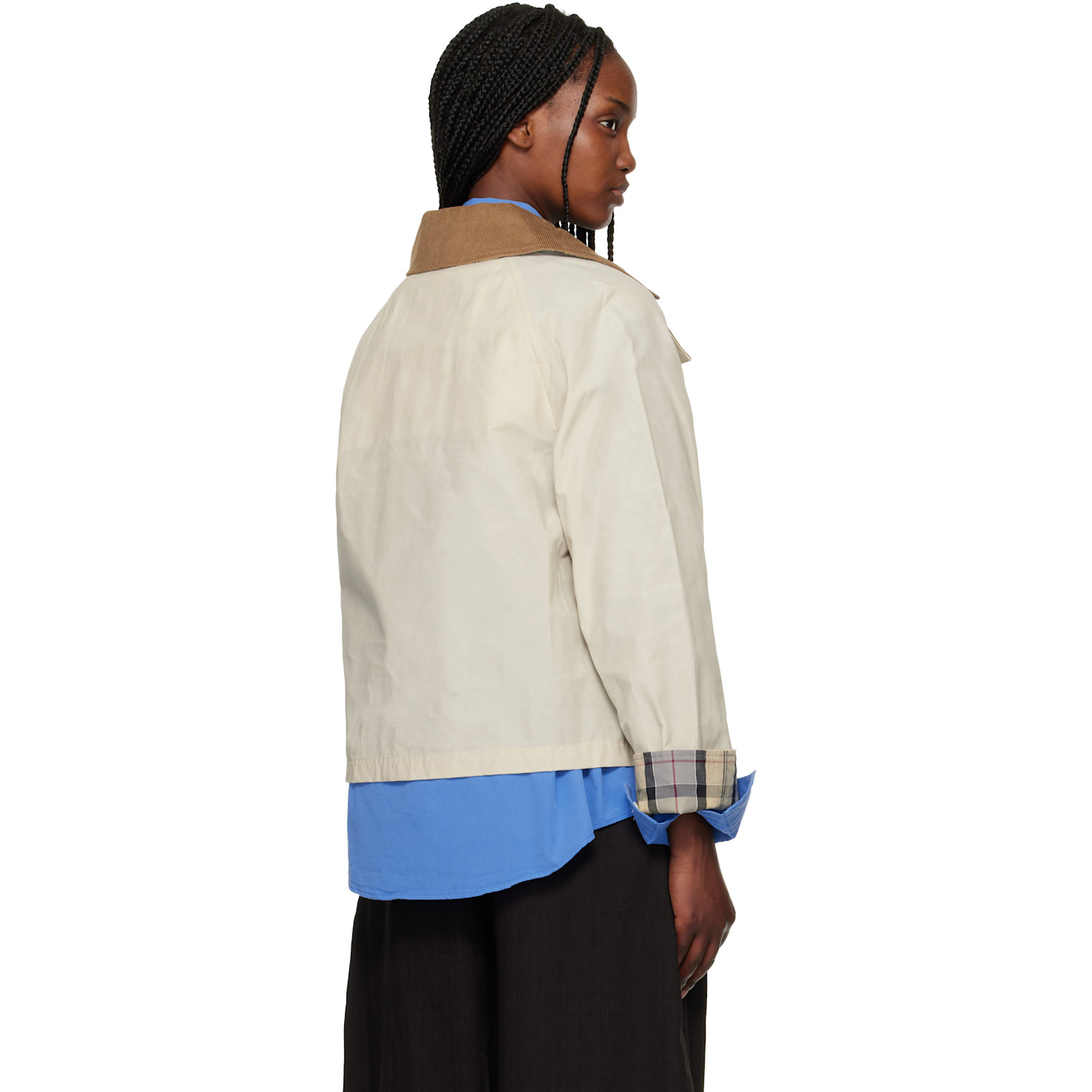  Barbour Beige Icons Spey Showerproof Jacket 