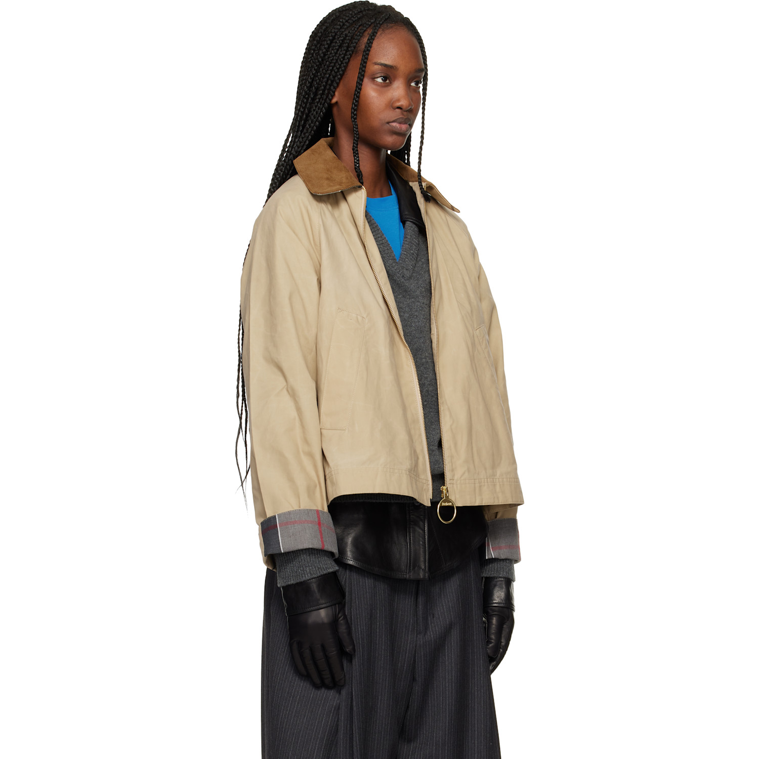  Barbour Beige Catlin Casual Jacket 