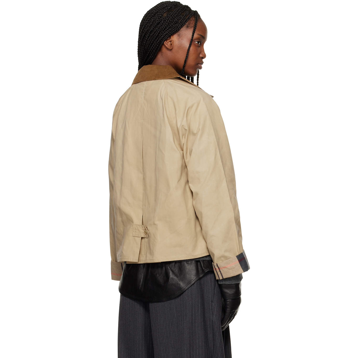  Barbour Beige Catlin Casual Jacket 
