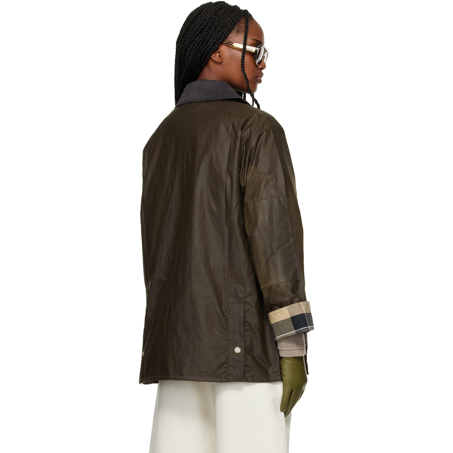  Barbour Khaki Argill Waxed Jacket 