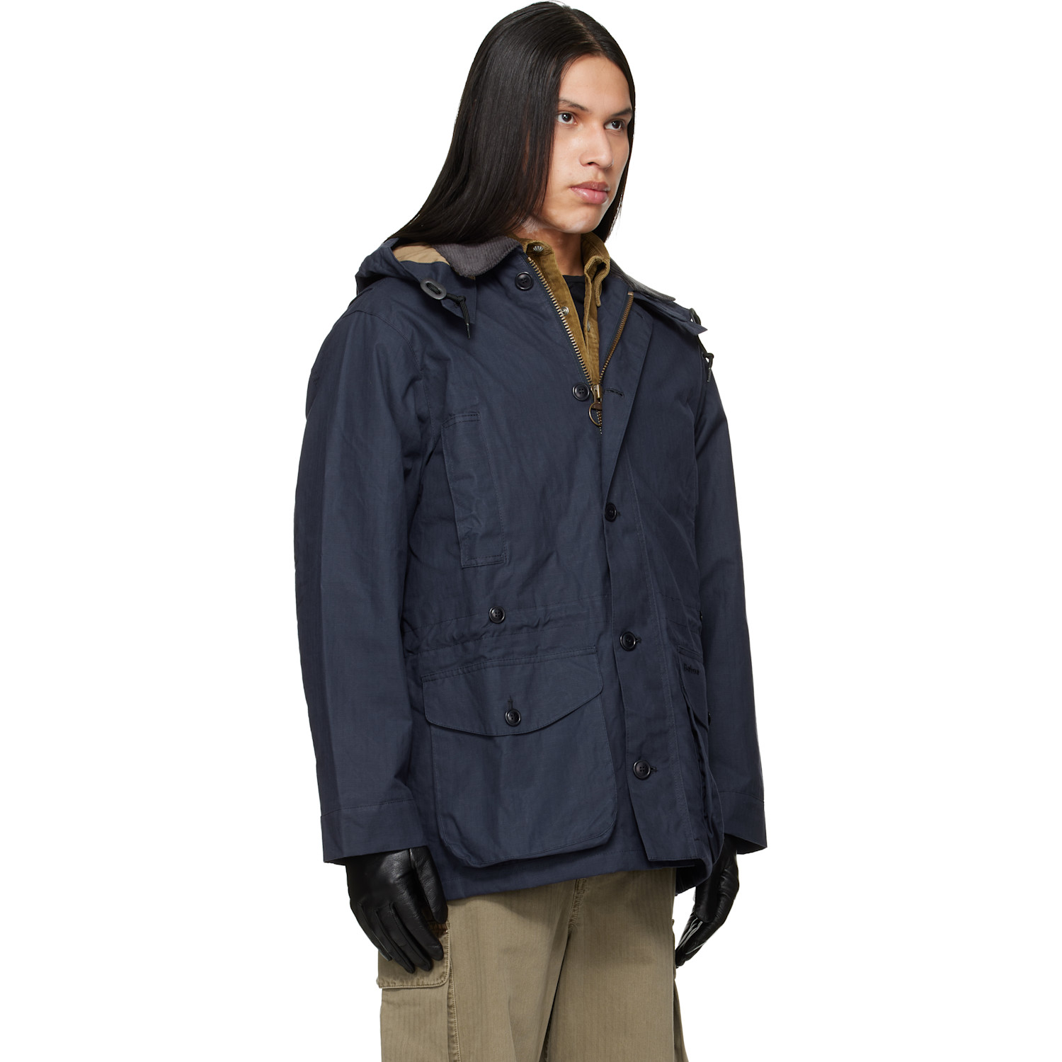  Barbour Navy Endurance Casual Jacket 