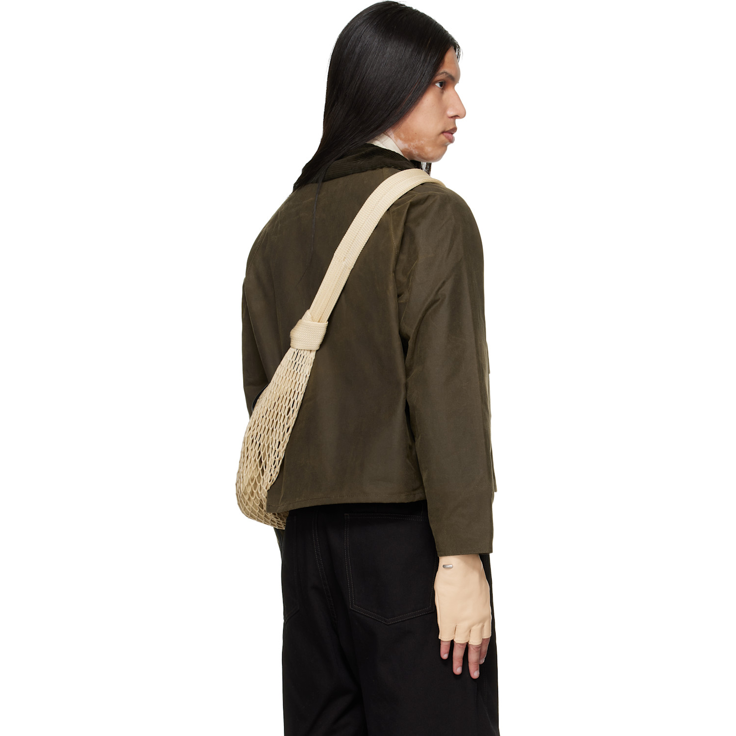  Barbour Brown Spey Slim Waxed Jacket 