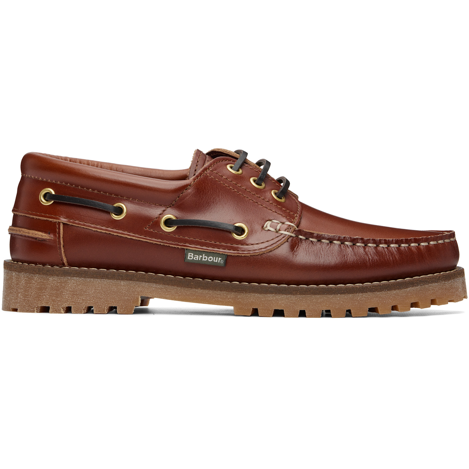 Barbour Brown Re-Engineered Deck Boat Shoes