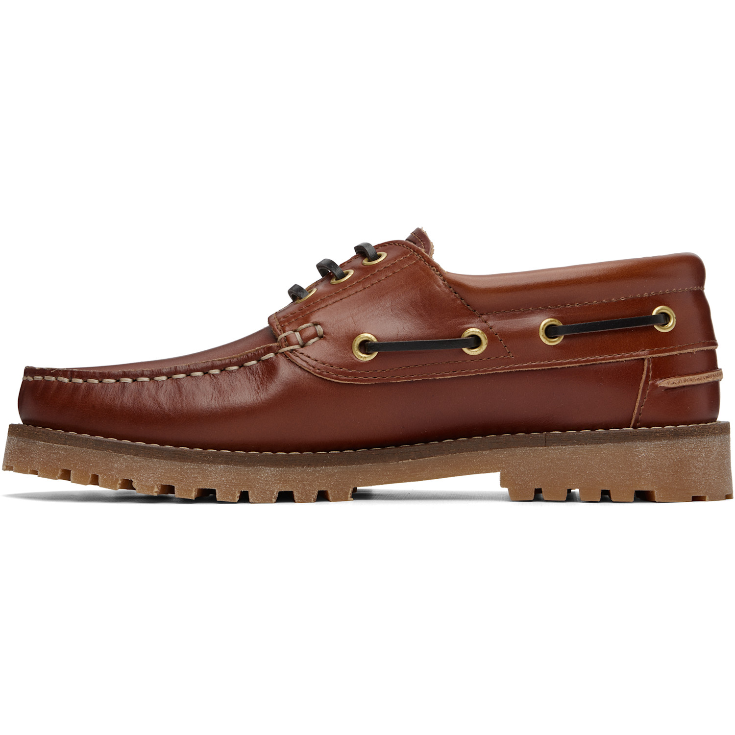  Barbour Brown Re-engineered Deck Boat Shoes 