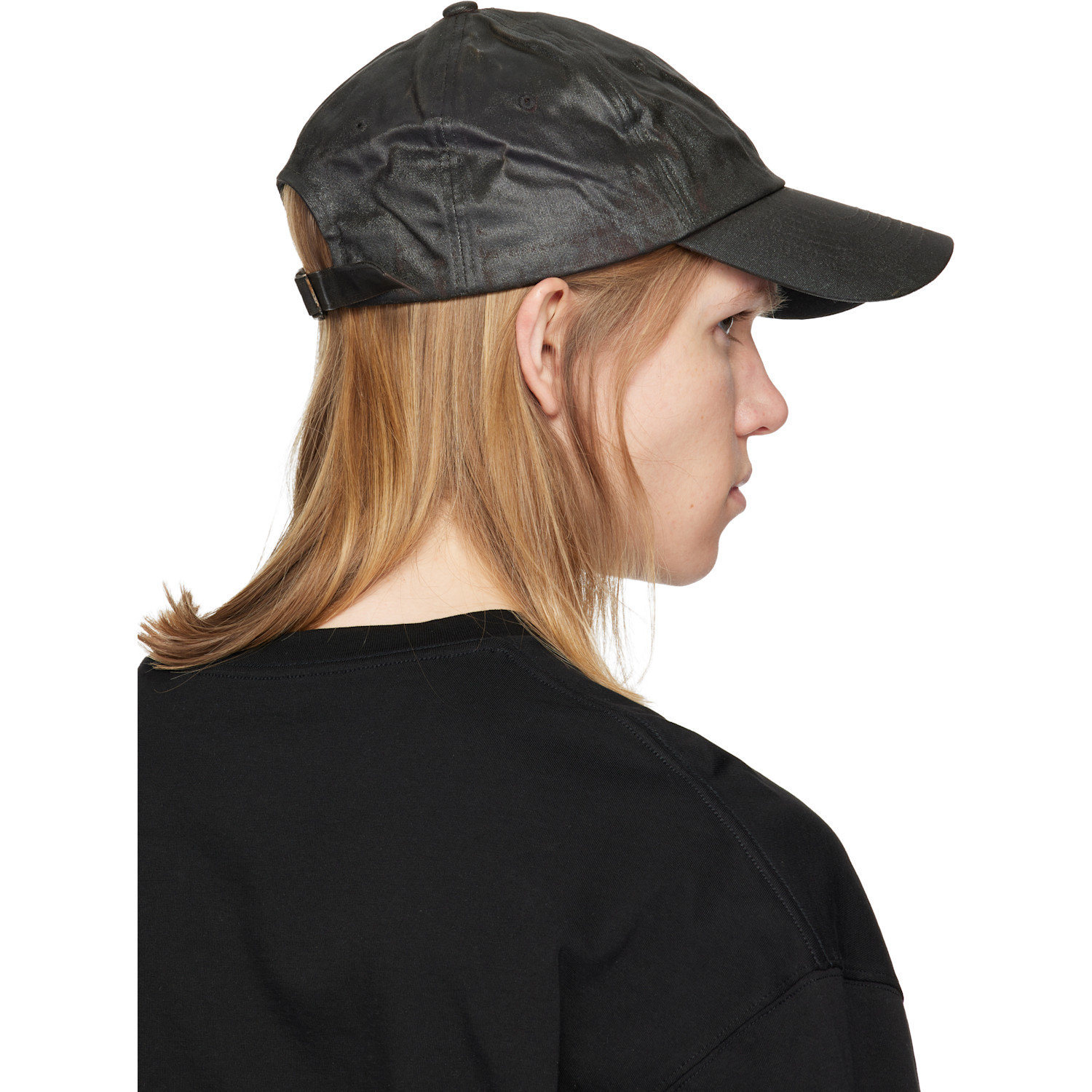  Det Blev Sent Brown Waxed Cap 