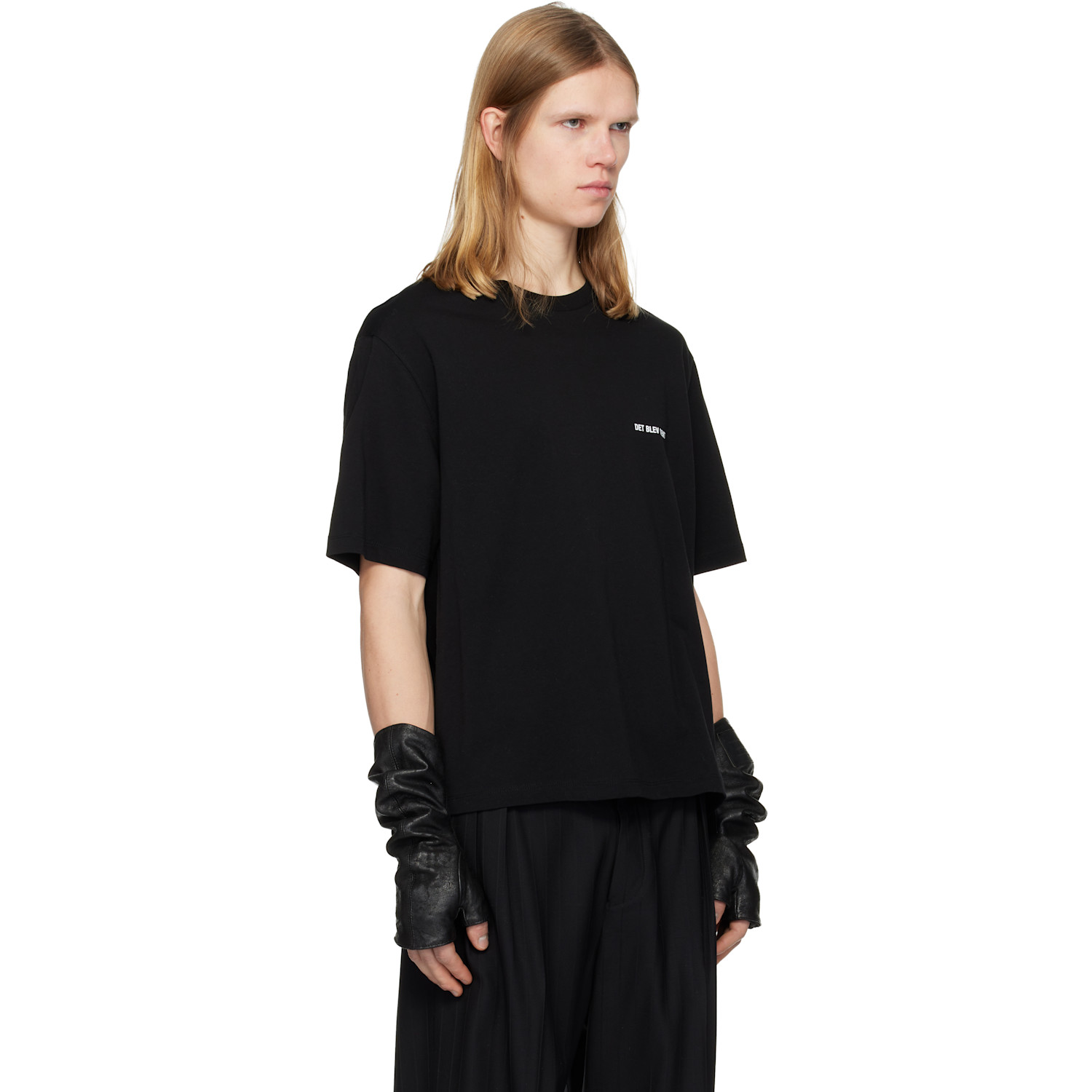  Det Blev Sent Black Logo T-shirt 