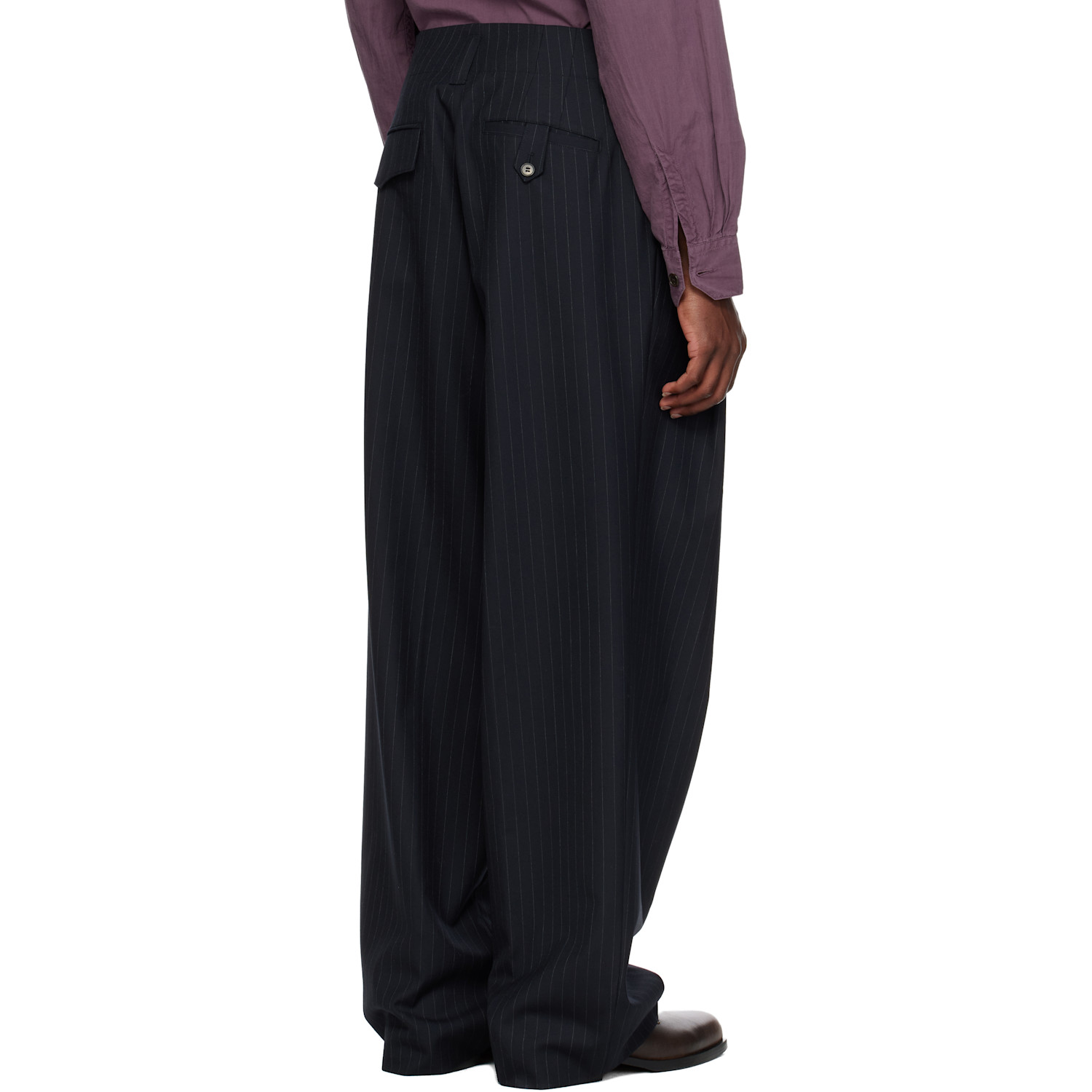  Mmic Navy Drop Trousers 