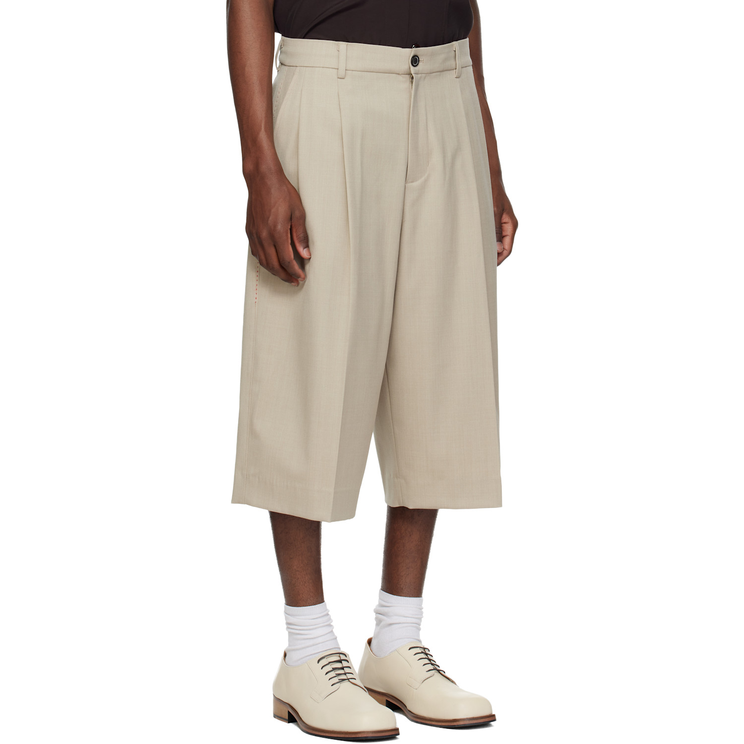  Mmic Beige Morrison Bermuda Shorts 