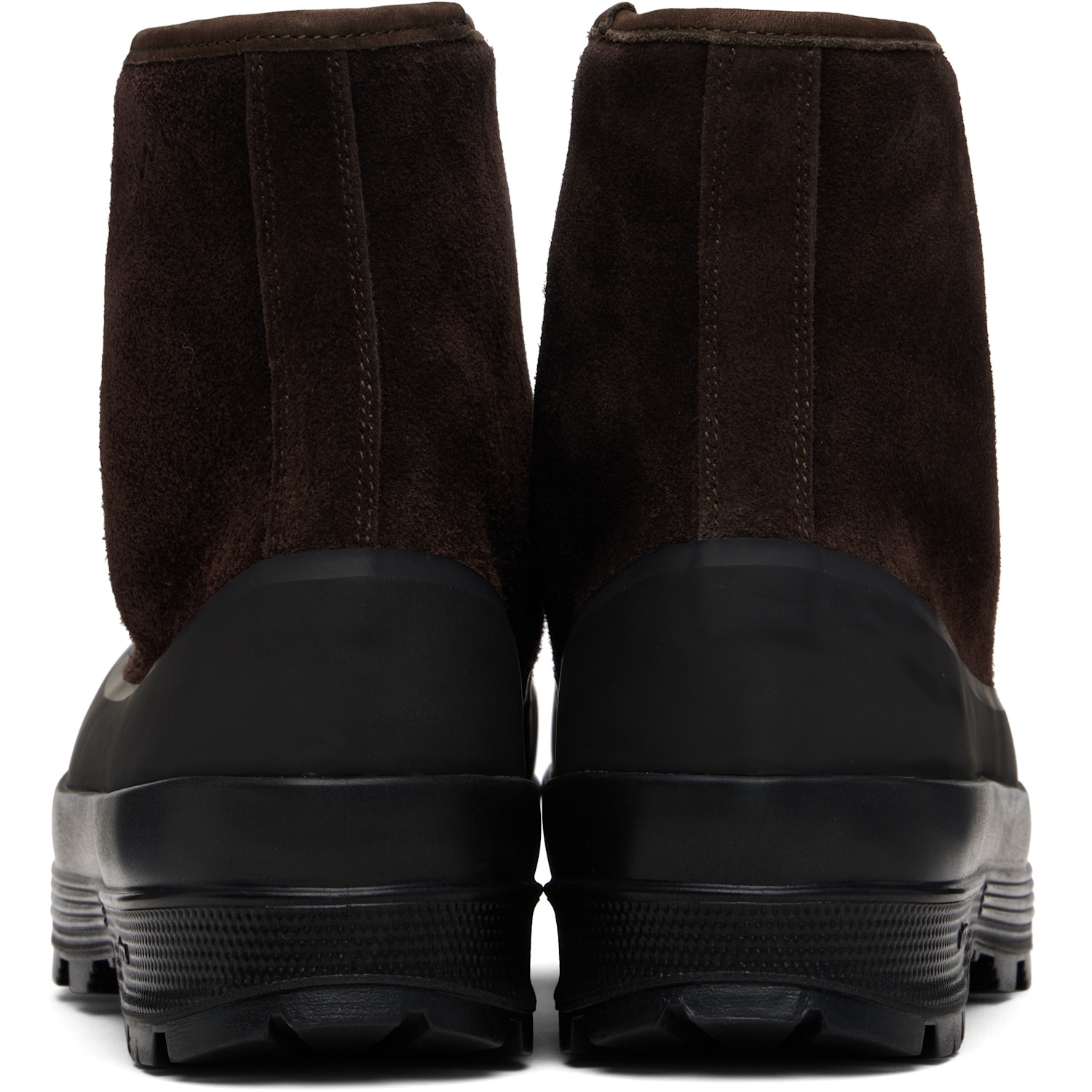  Diemme Brown Badia Shearling Boots 