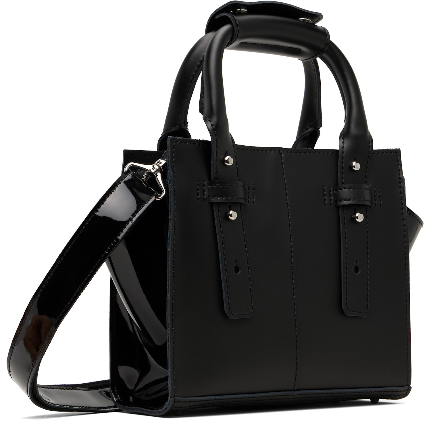  Dr. Martens Black Small Leather Tote 