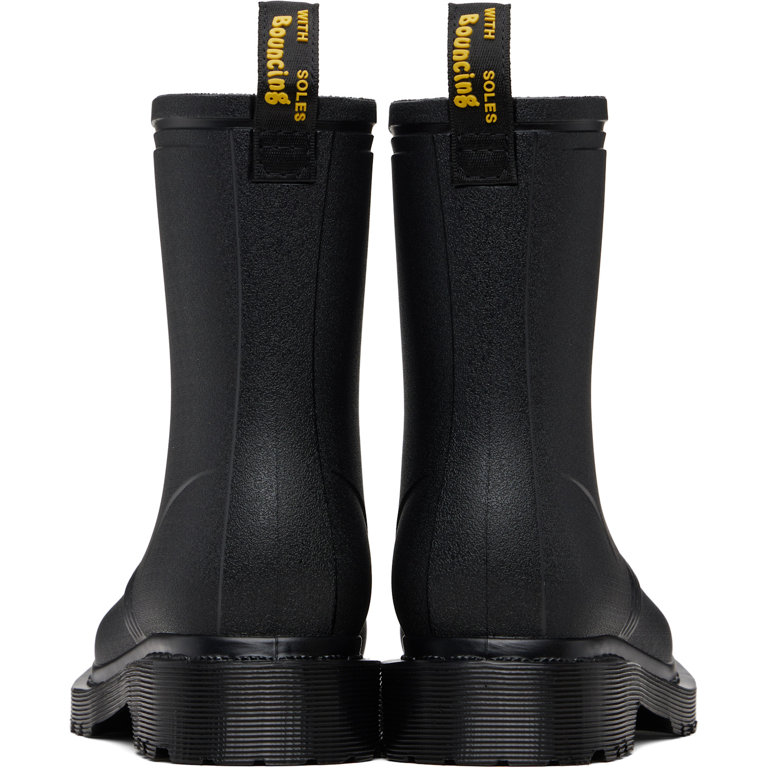  Dr. Martens Black 1460 Rain Waterproof Boots 